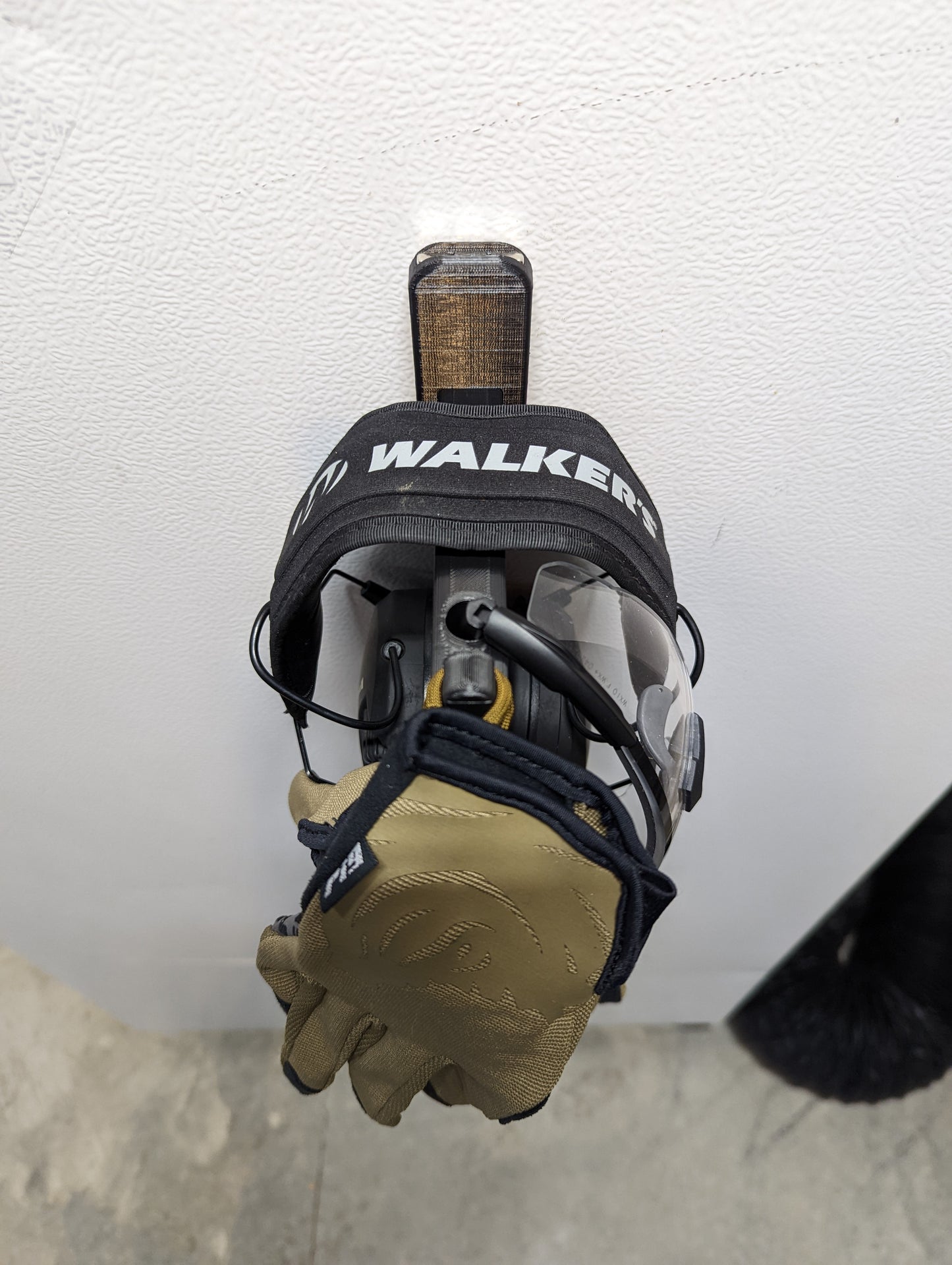 Ear Pro, Glasses, and Gloves Mount - Magnetic | Gear Holder Storage Rack