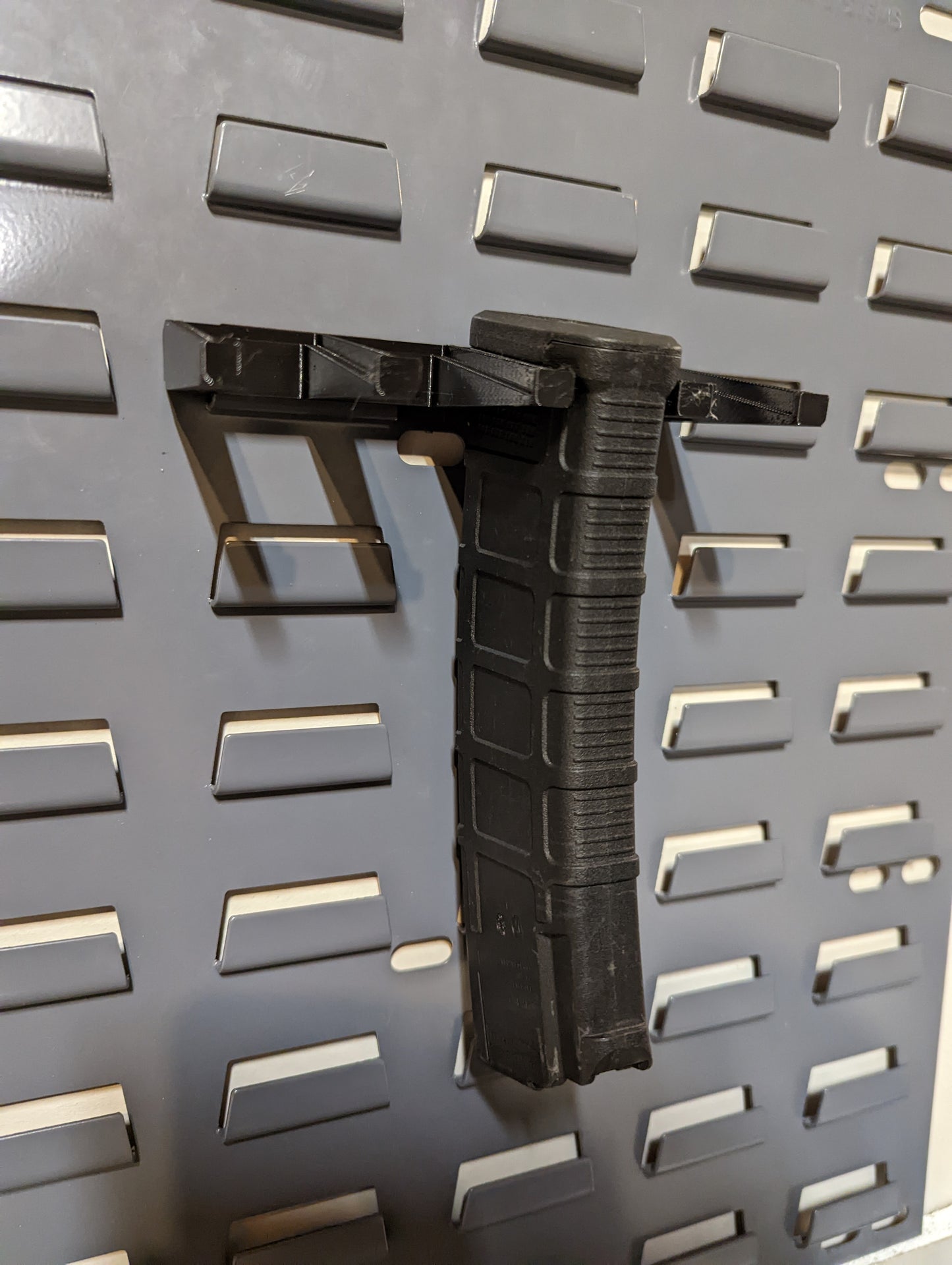 Mount for 545 AK Pmag Mags - SecureIt / Akro-Mils | Magazine Holder Storage Rack