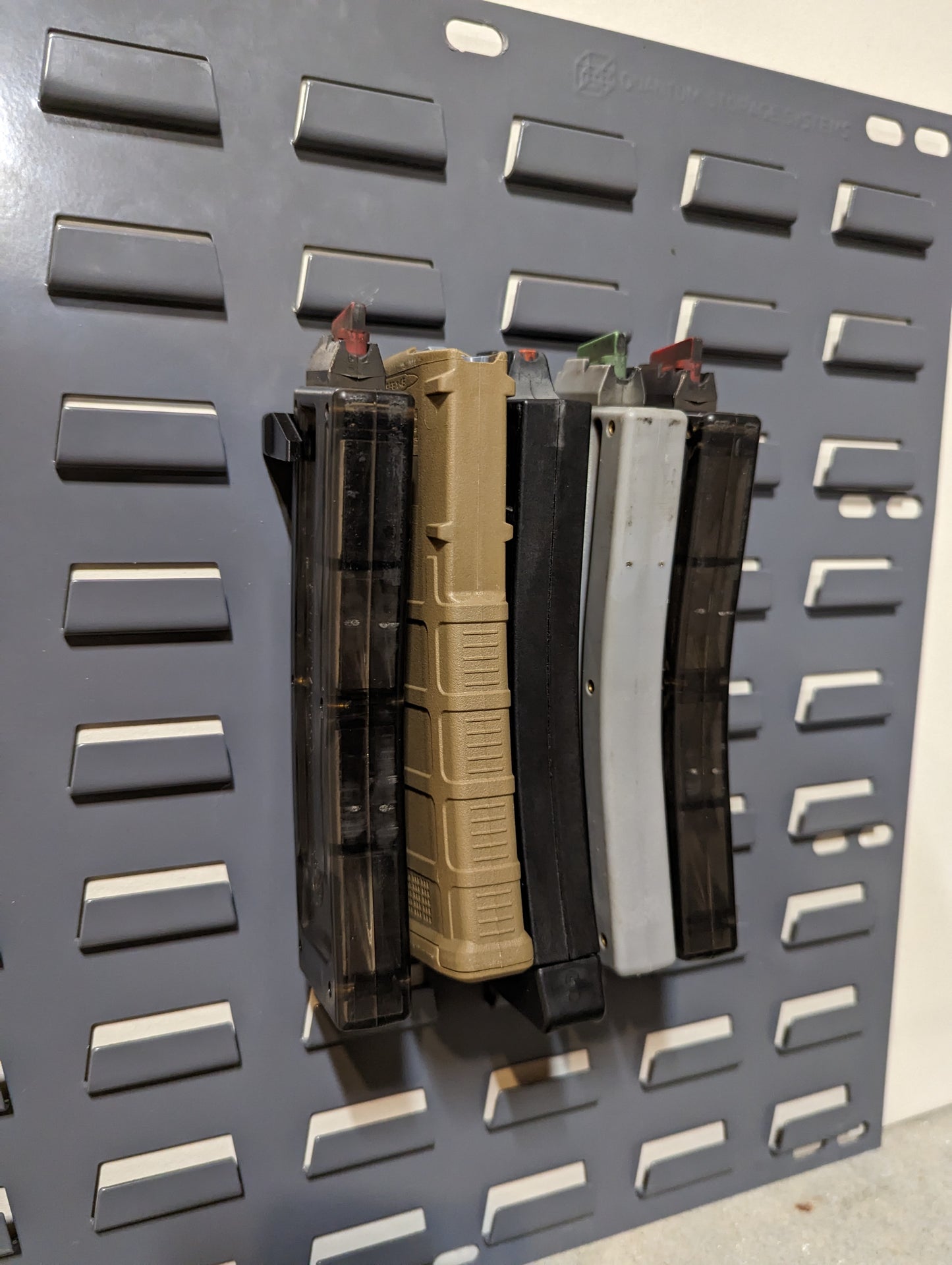 Mount for AR 15 Pattern Mags - SecureIt / Akro-Mils | Magazine Holder Storage Rack