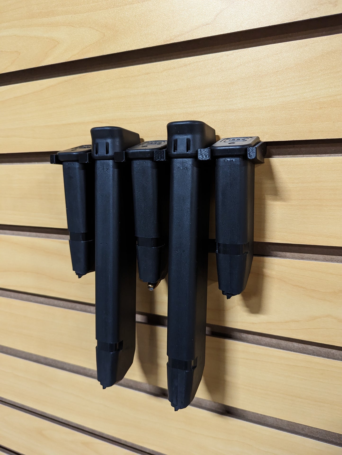 Mount for Glock 9mm/357/40 Mags - Slatwall | Magazine Holder Storage Rack