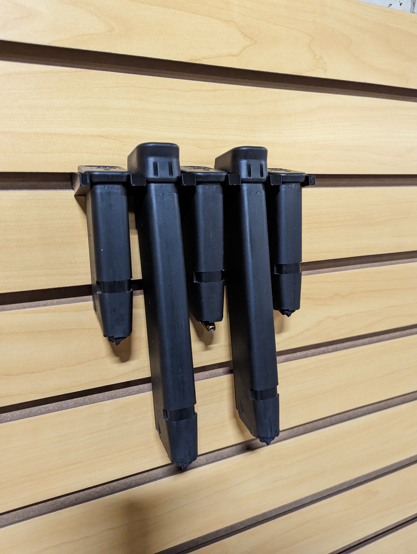Mount for Glock 9mm/357/40 Mags - Slatwall | Magazine Holder Storage Rack