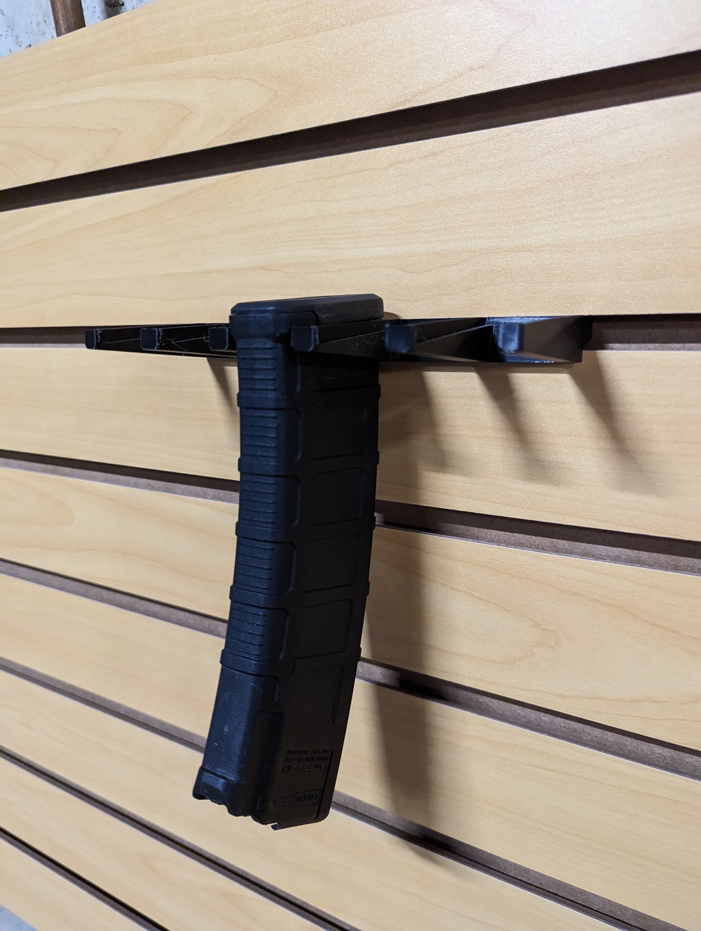 Mount for 545 AK Pmag Mags - Slatwall | Magazine Holder Storage Rack
