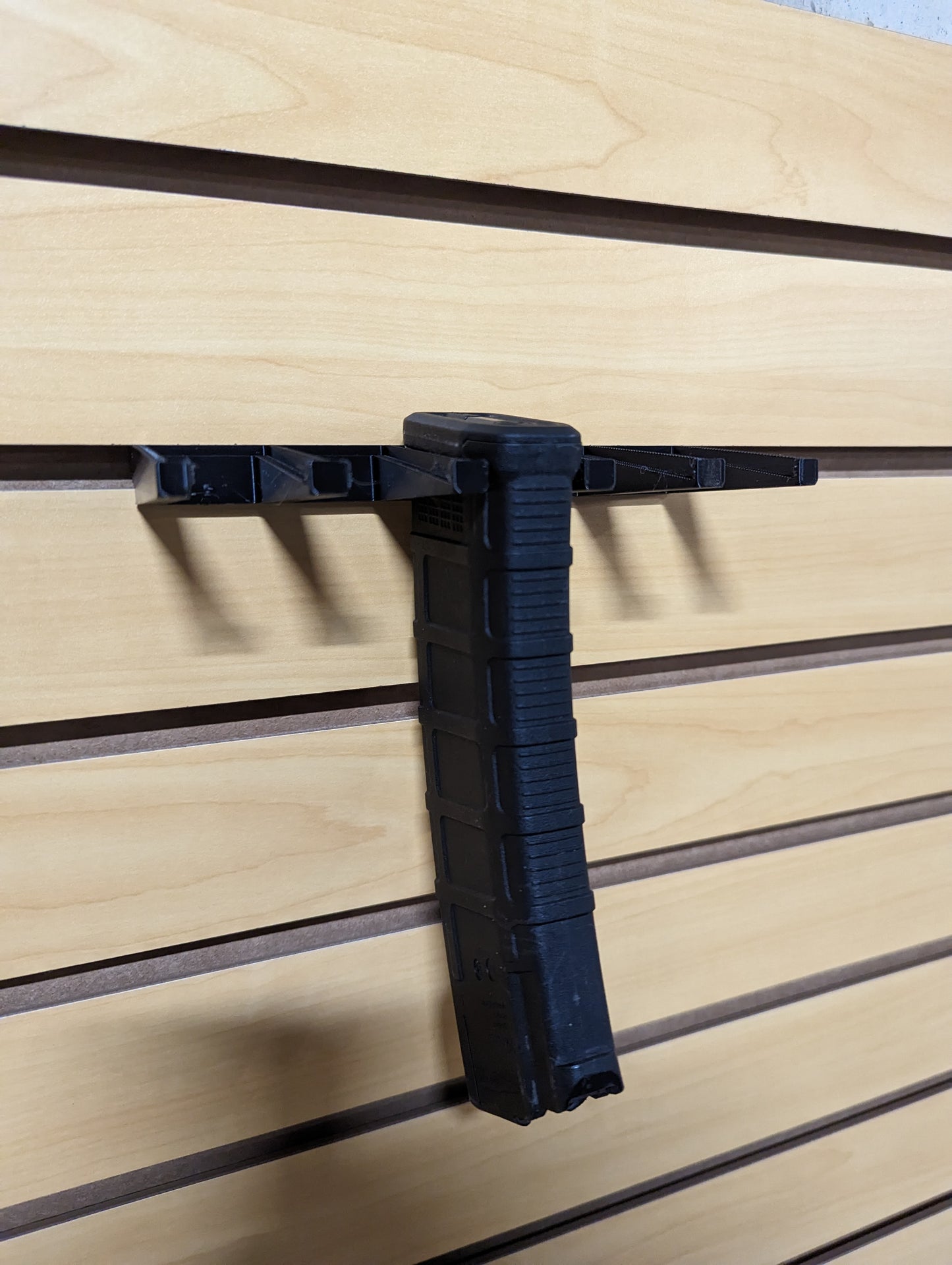 Mount for 545 AK Pmag Mags - Slatwall | Magazine Holder Storage Rack