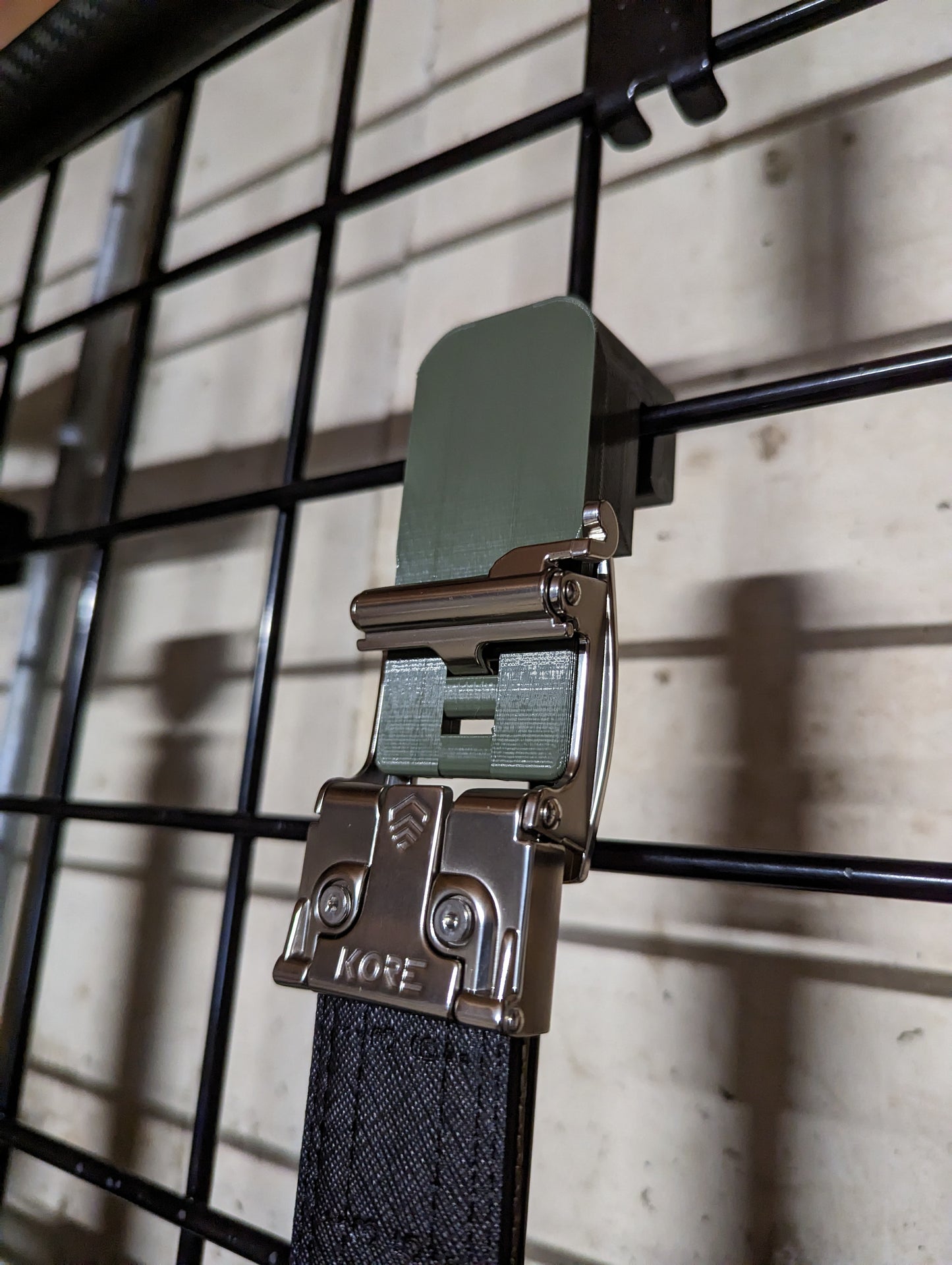 Belt Mount for Kore Buckle - Gridwall | Gear Holder Storage Rack
