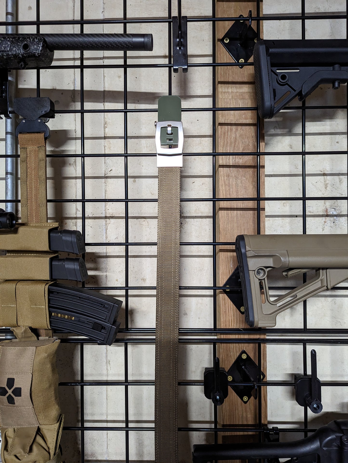Belt Mount for Kore Buckle - Gridwall | Gear Holder Storage Rack