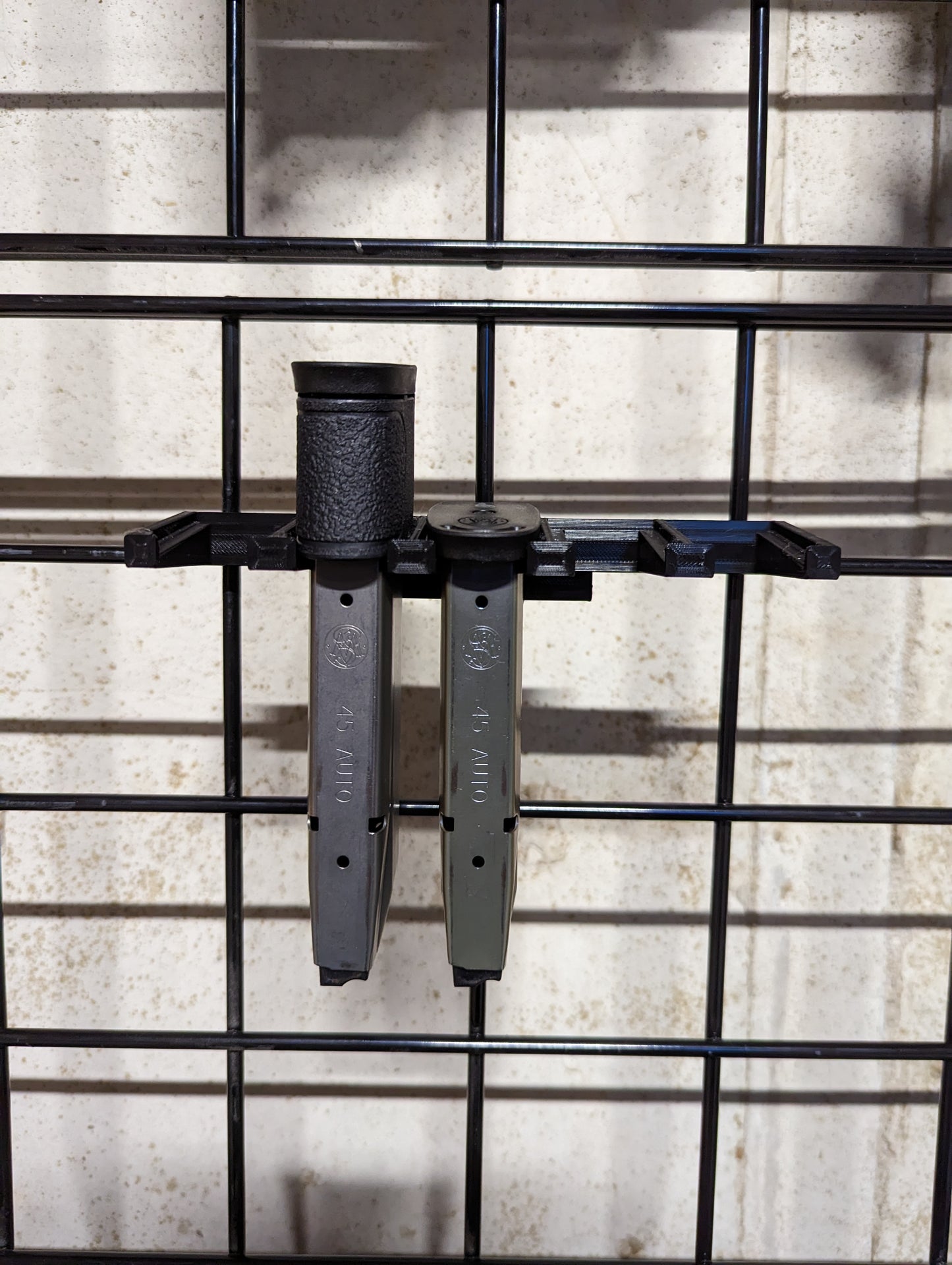 Mount for S&W M&P 45 Mags - Gridwall | Magazine Holder Storage Rack
