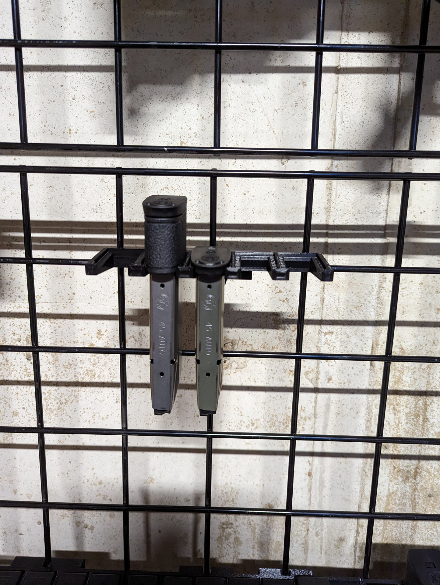 Mount for S&W M&P 45 Mags - Gridwall | Magazine Holder Storage Rack