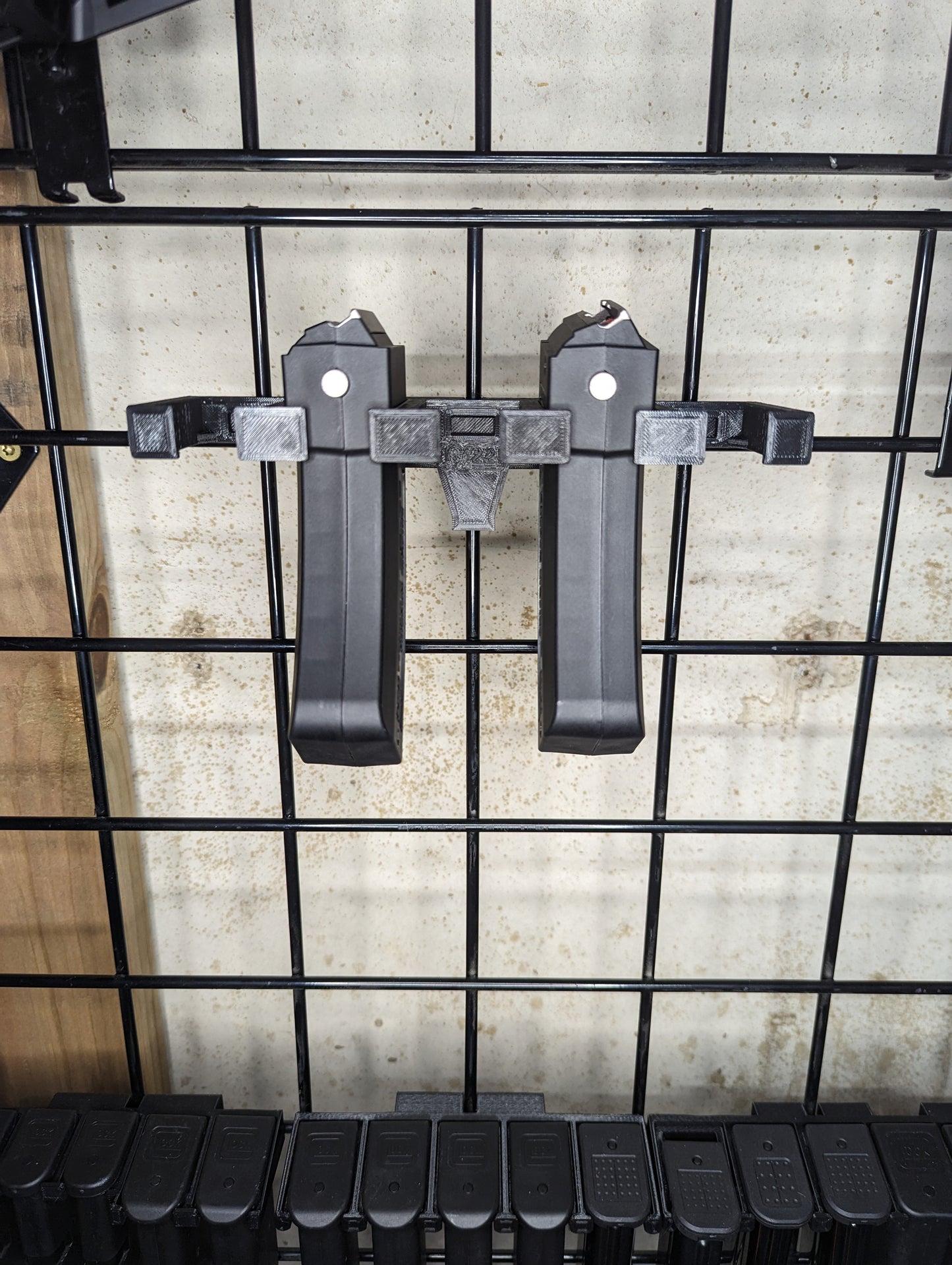 Mount for Ruger 10/22 17HMR/22WMR Mags - Gridwall | Magazine Holder Storage Rack
