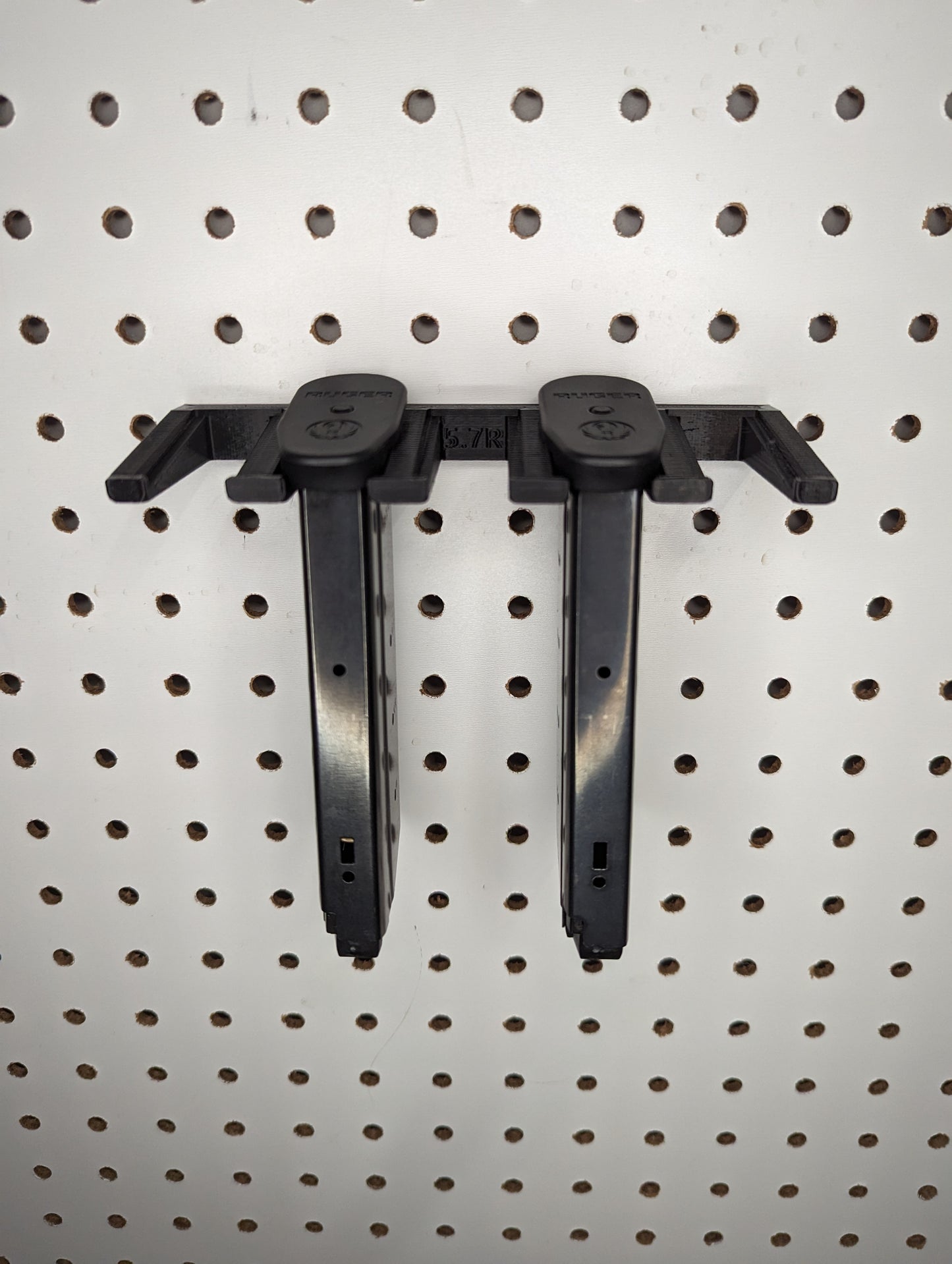 Mount for Ruger 5.7 Mags - Pegboard / IKEA Skadis / Wall Control / Vaultek | Magazine Holder Storage Rack