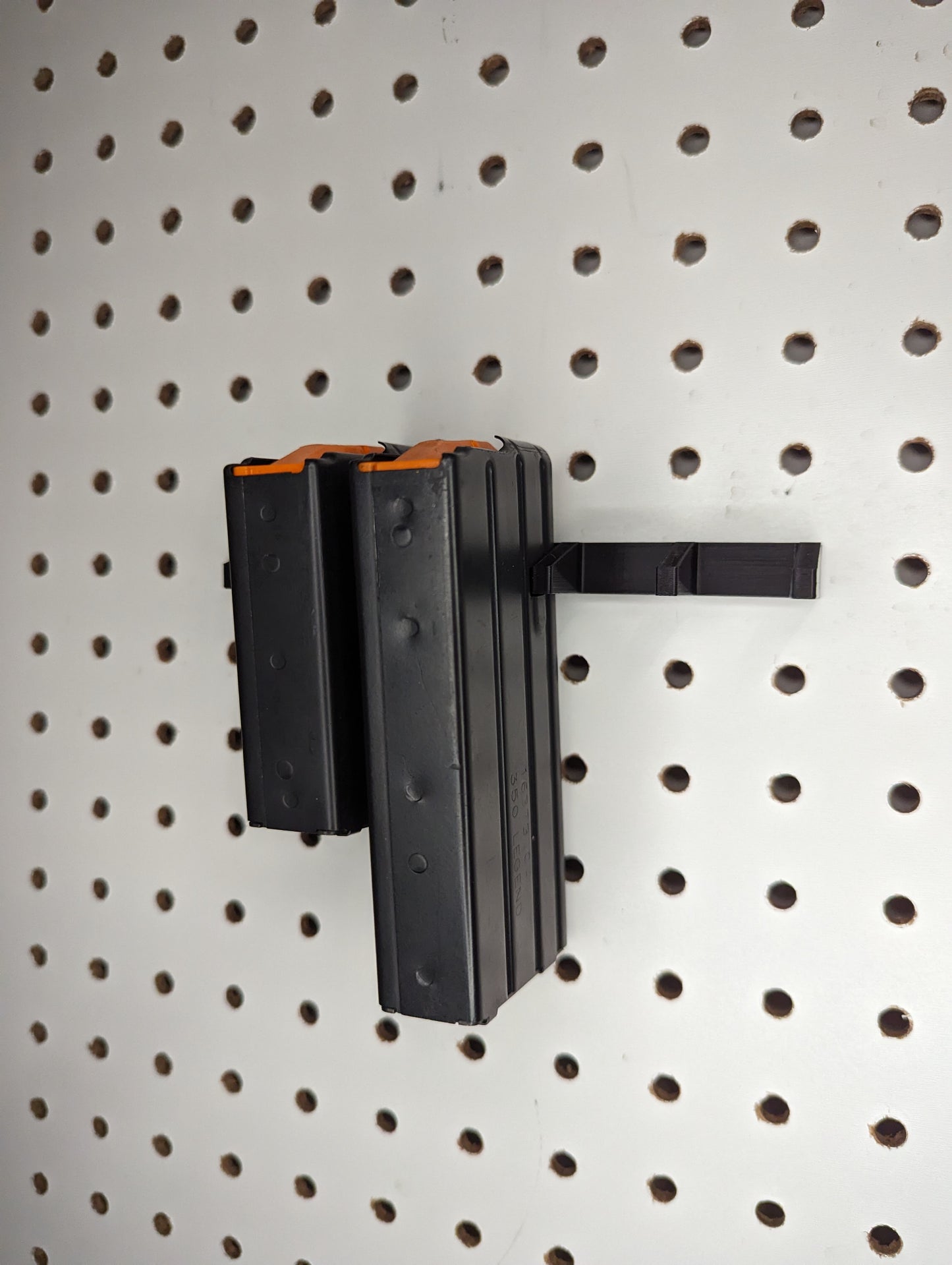 Mount for 350 Legend AR Mags - Pegboard / IKEA Skadis / Wall Control / Vaultek | Magazine Holder Storage Rack