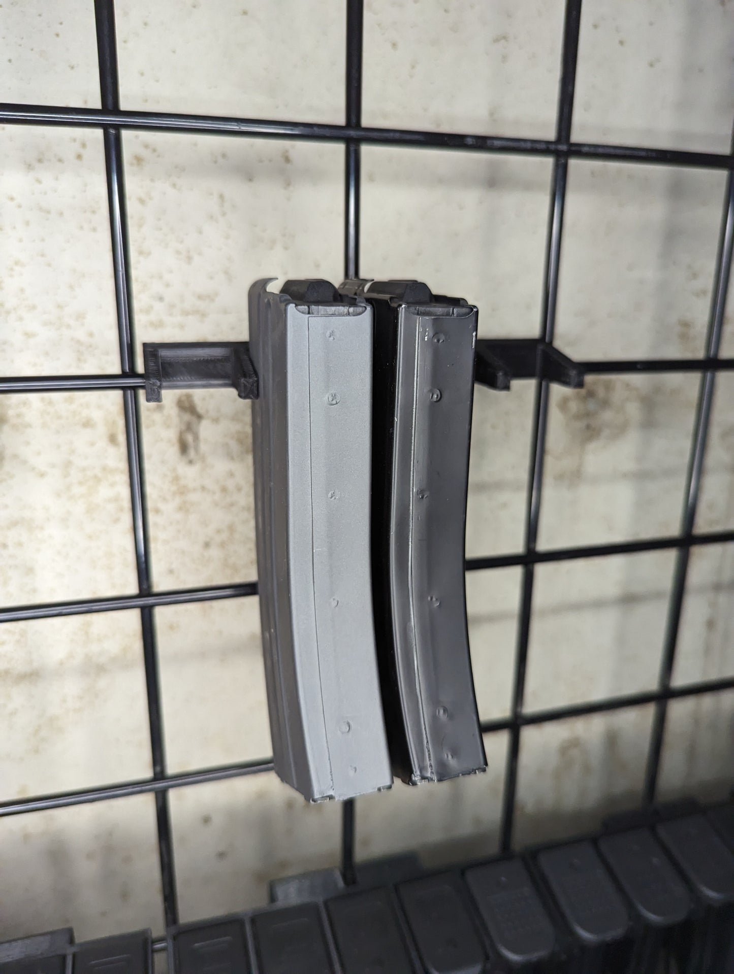 Mount for 762x39 AR 47 Mags - Gridwall | Magazine Holder Storage Rack