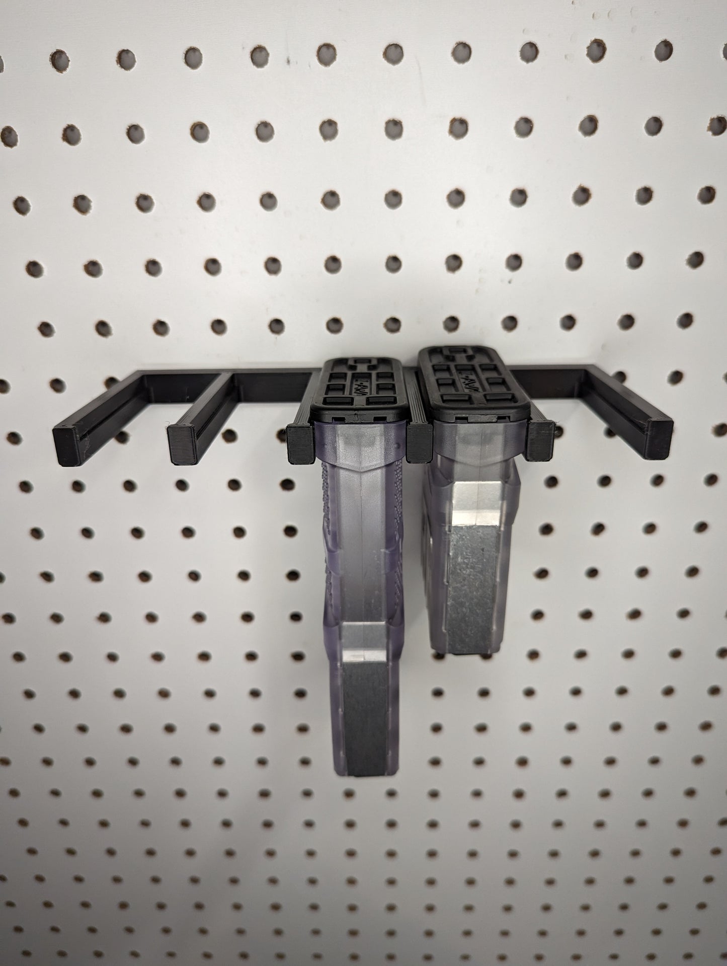 Mount for AR 10 Lancer Mags - Pegboard / IKEA Skadis / Wall Control / Vaultek | Magazine Holder Storage Rack