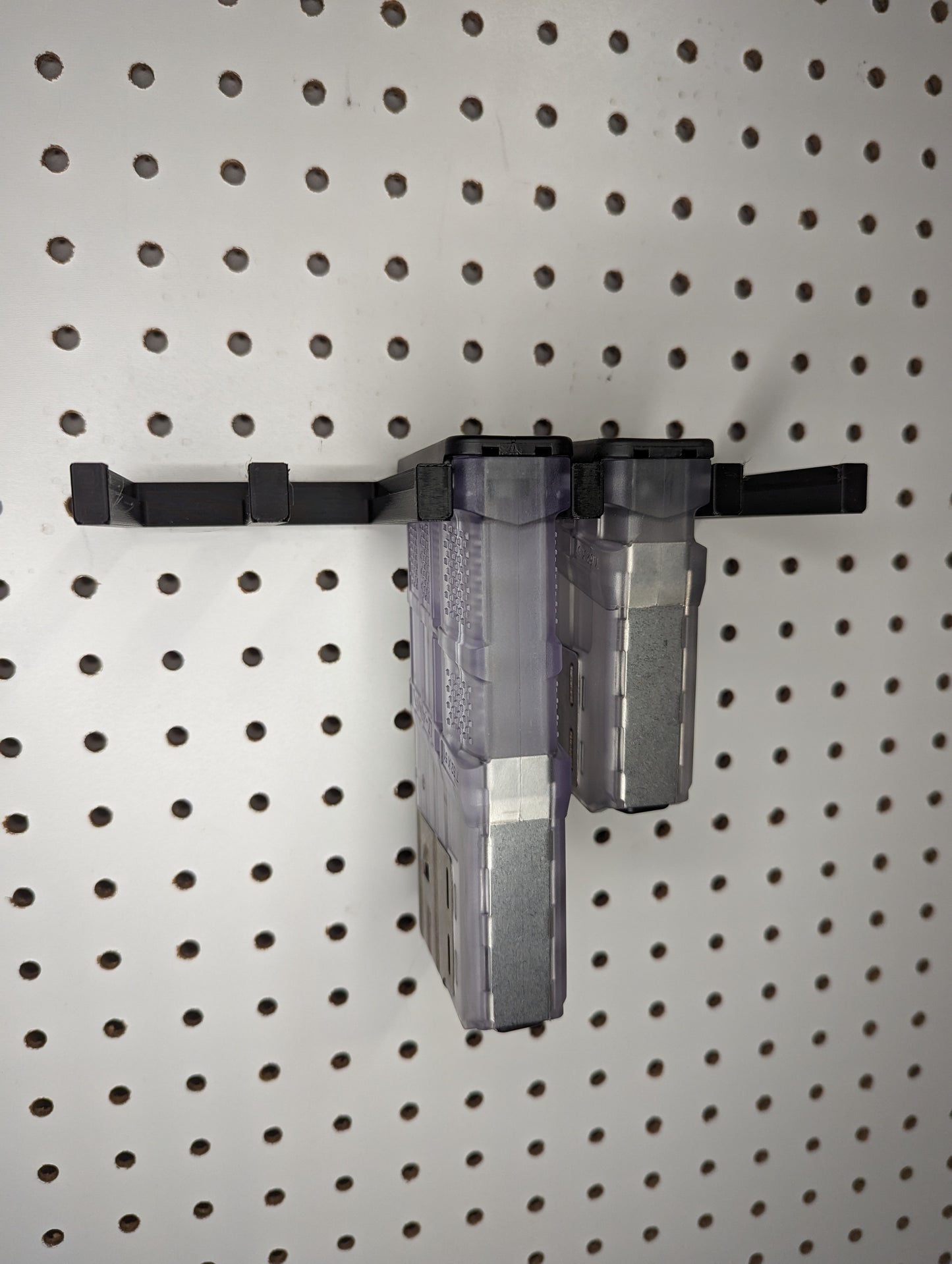 Mount for AR 10 Lancer Mags - Pegboard / IKEA Skadis / Wall Control / Vaultek | Magazine Holder Storage Rack