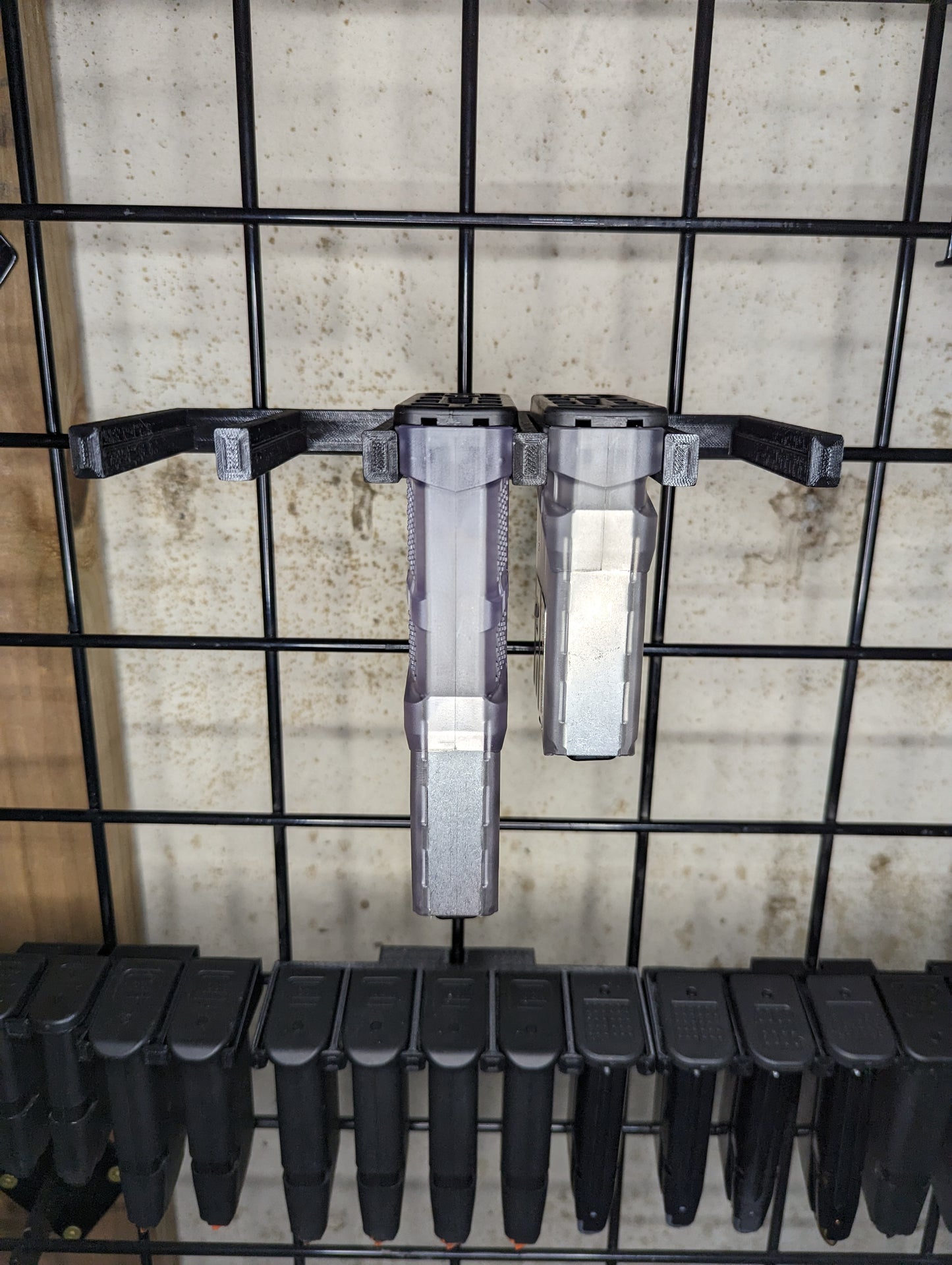 Mount for AR 10 Lancer Mags - Gridwall | Magazine Holder Storage Rack