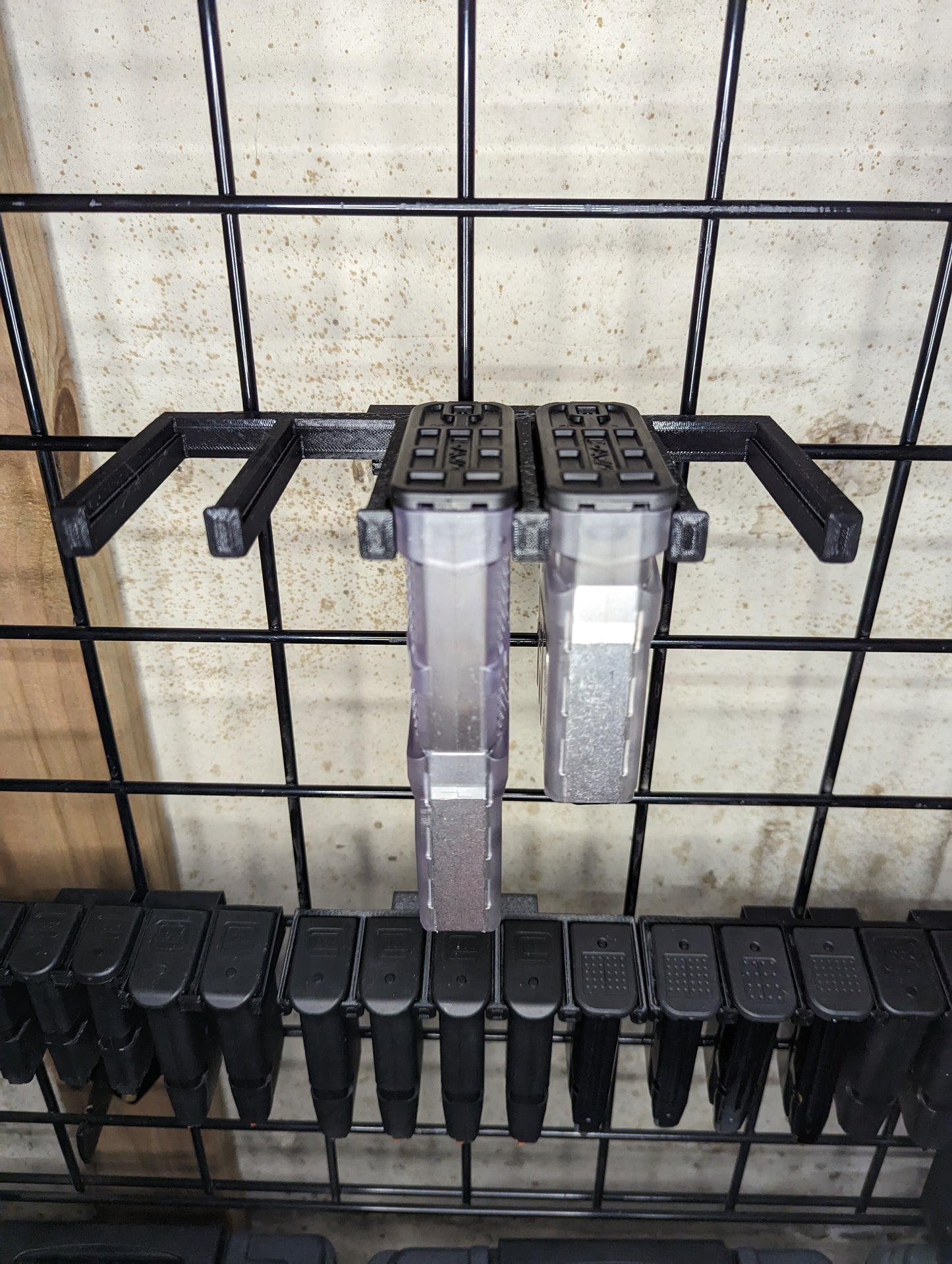 Mount for AR 10 Lancer Mags - Gridwall | Magazine Holder Storage Rack