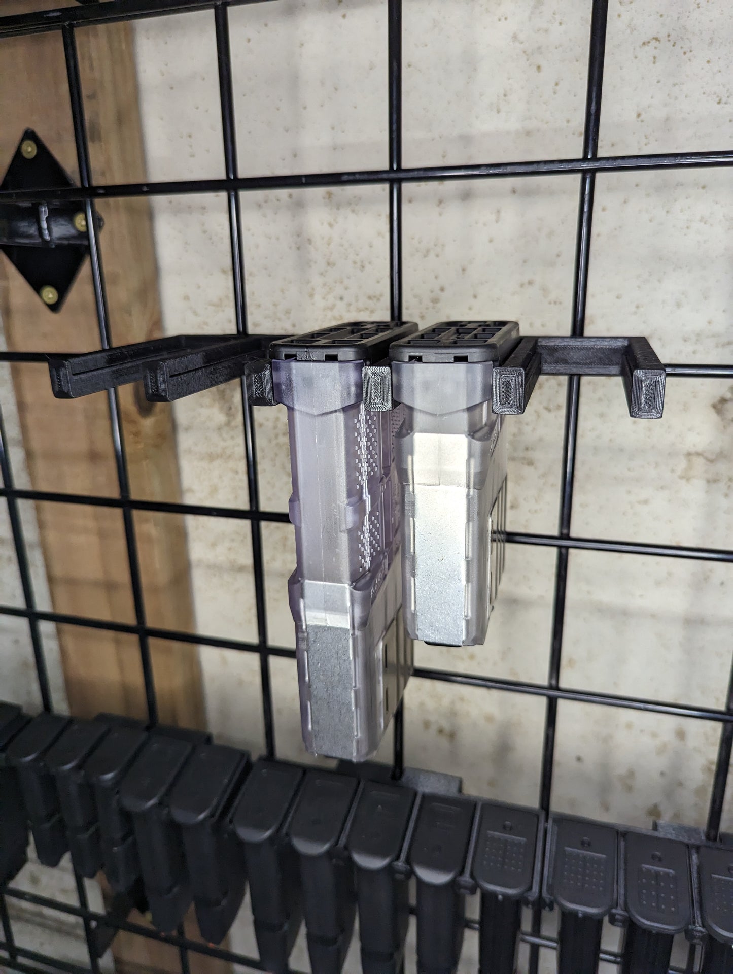 Mount for AR 10 Lancer Mags - Gridwall | Magazine Holder Storage Rack
