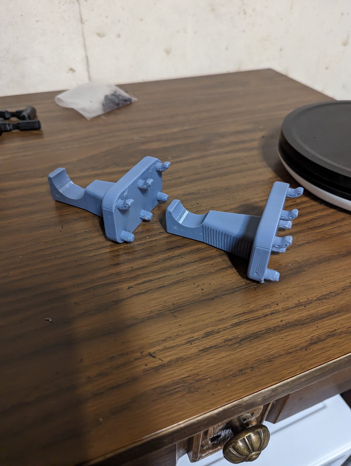 AR 15 Upper Receiver Mount - Pegboard / IKEA Skadis / Wall Control / Vaultek | Rifle Holder Storage Rack