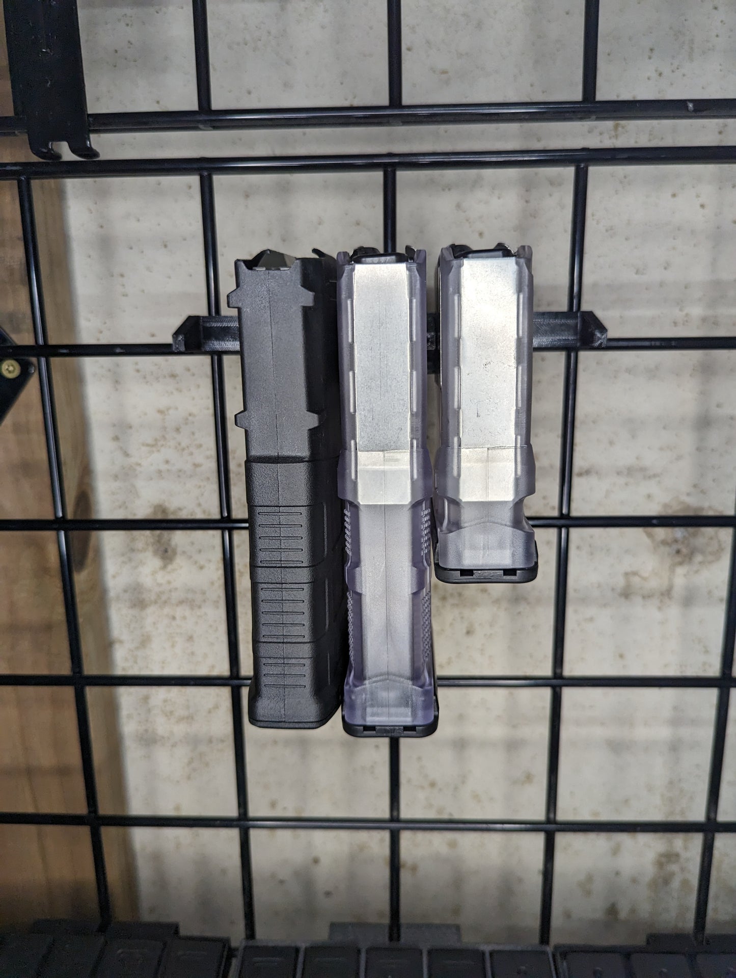 Mount for AR 10 Pattern Mags - Gridwall | Magazine Holder Storage Rack