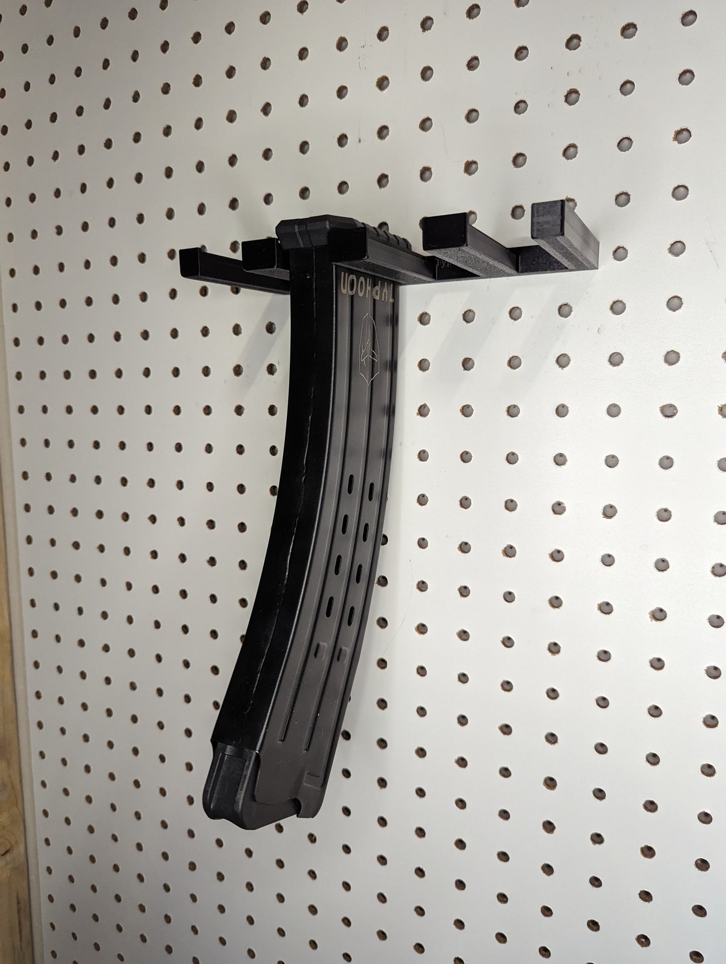 Mount for Typhoon Defense F12/X12 Mags - Pegboard / IKEA Skadis / Wall Control / Vaultek | Magazine Holder Storage Rack