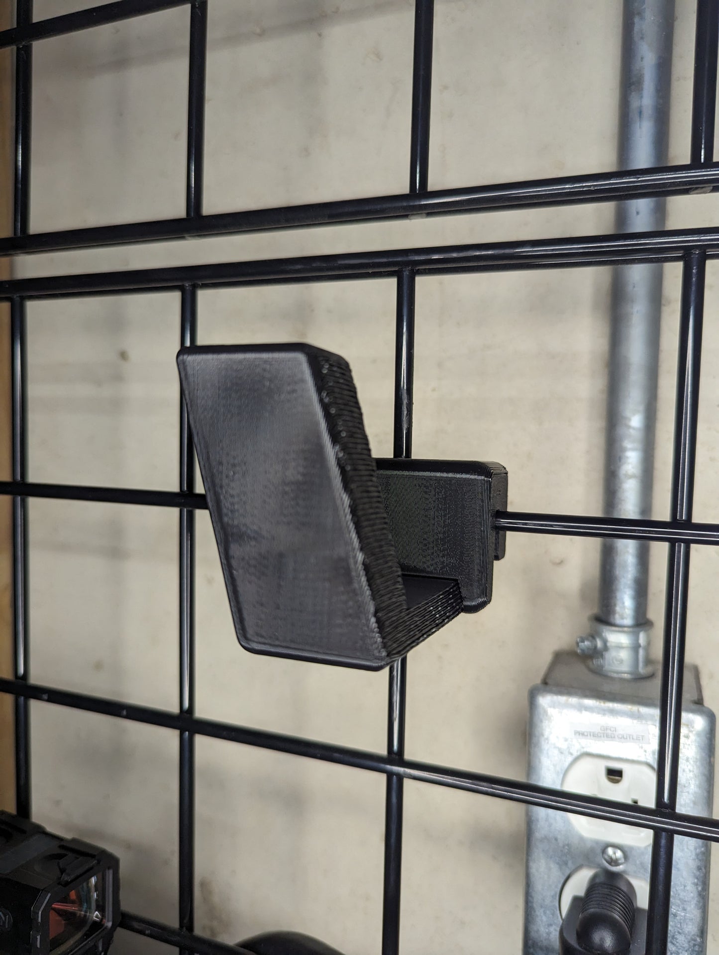 Magwell Mount for Glock 43X / 48 - Gridwall | Handgun Holder Storage Rack
