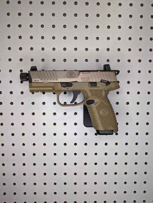 Magwell Mount for FN 502 Tactical - Pegboard / IKEA Skadis / Wall Control / Vaultek | Handgun Holder Storage Rack