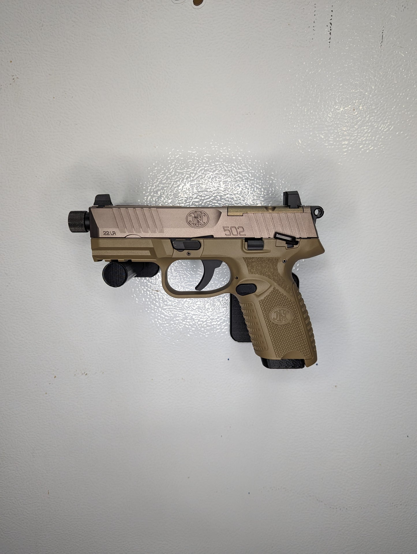 Magwell Mount for FN 502 Tactical - Magnet | Handgun Holder Storage Rack