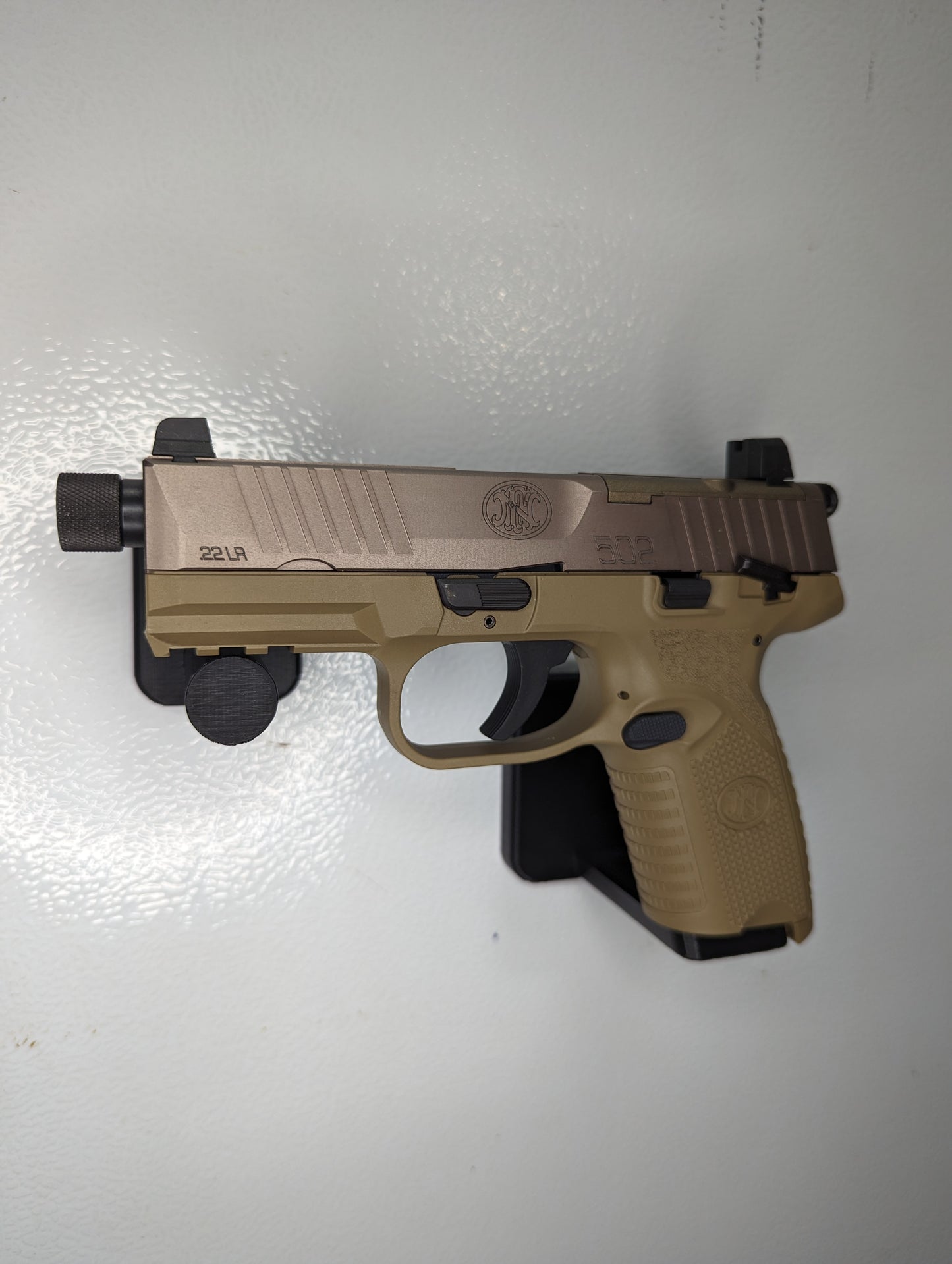 Magwell Mount for FN 502 Tactical - Magnet | Handgun Holder Storage Rack