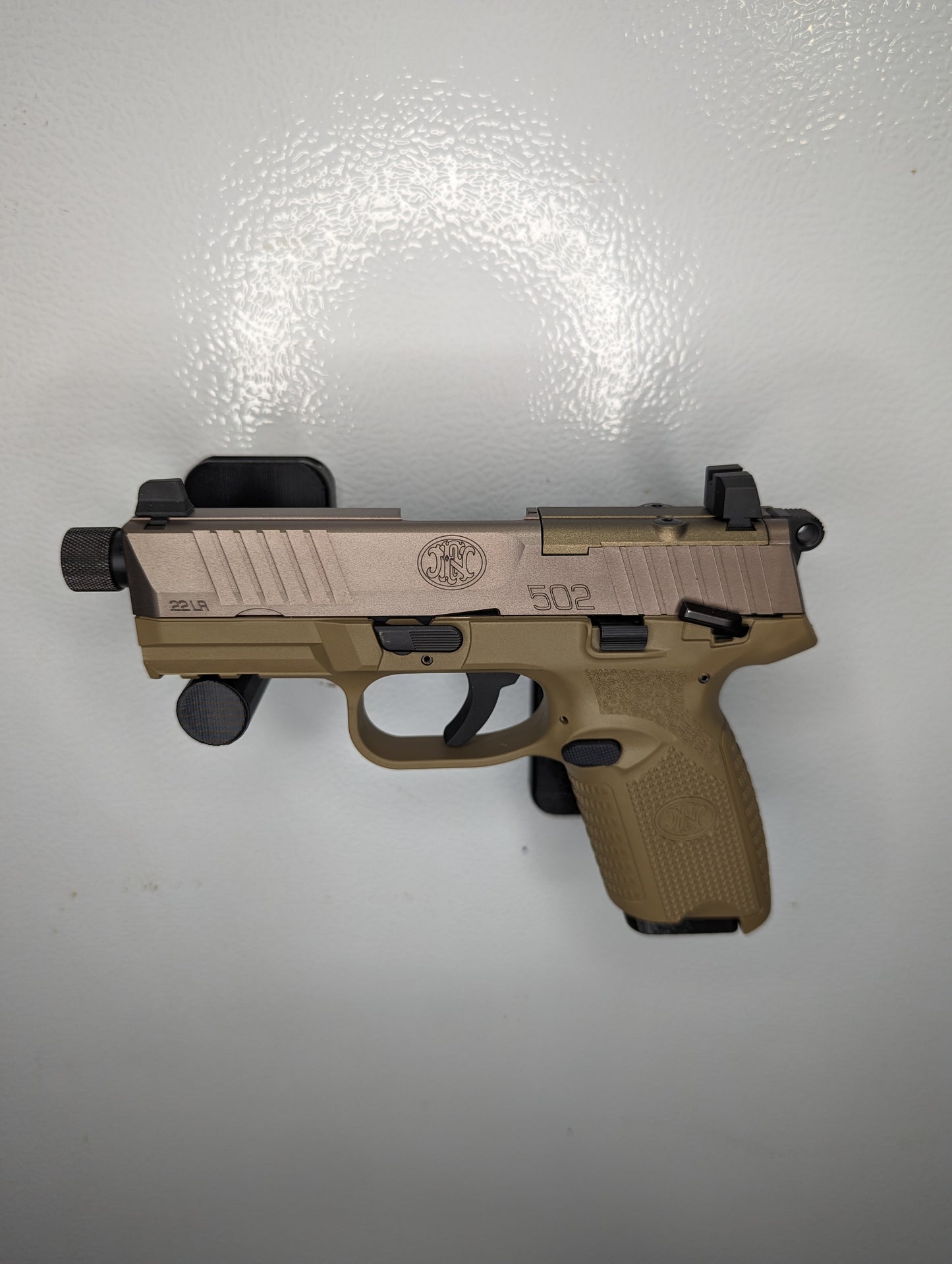 Magwell Mount for FN 502 Tactical - Magnet | Handgun Holder Storage Rack