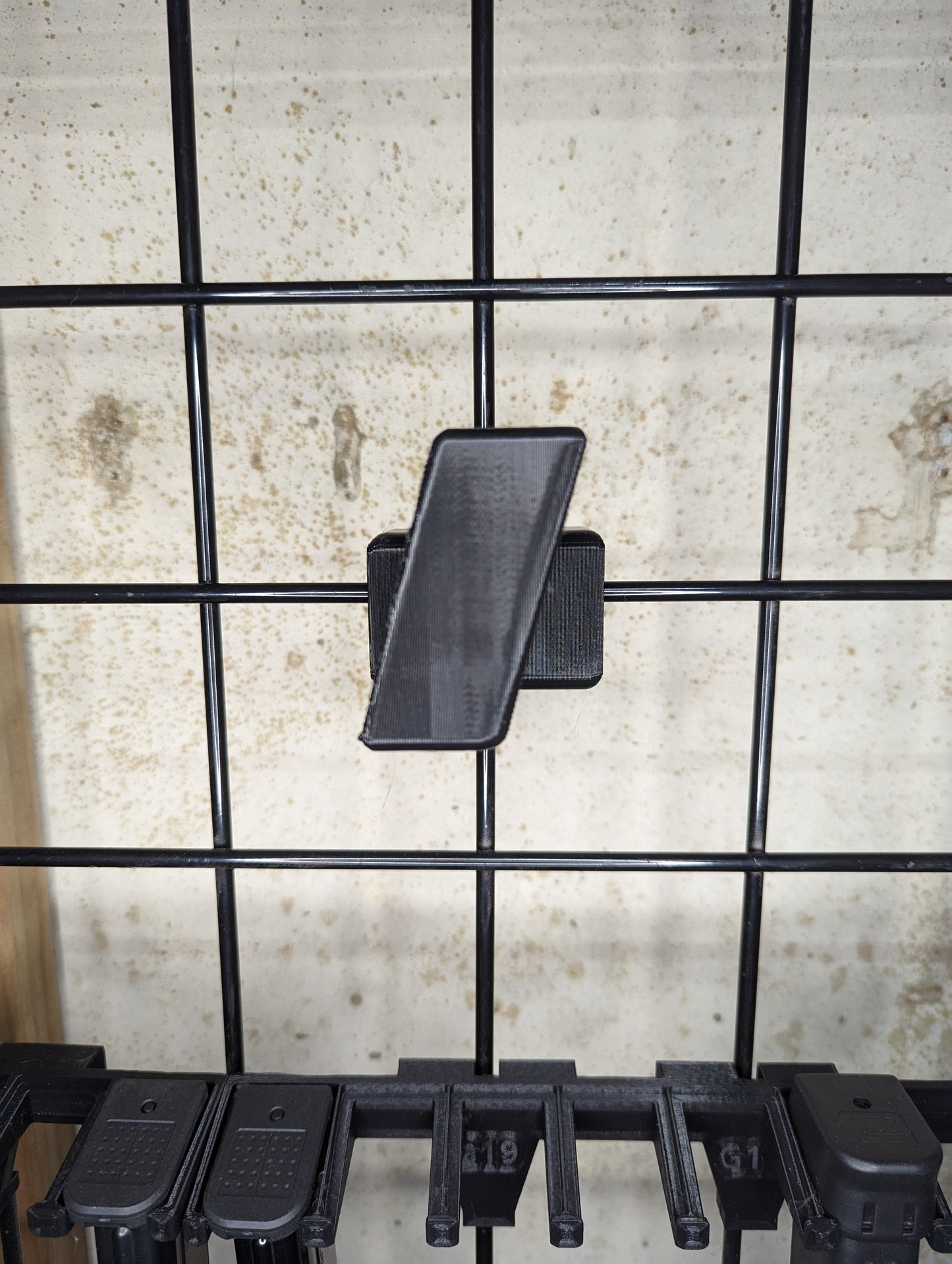 Magwell Mount for Glock 42 - Gridwall | Handgun Holder Storage Rack