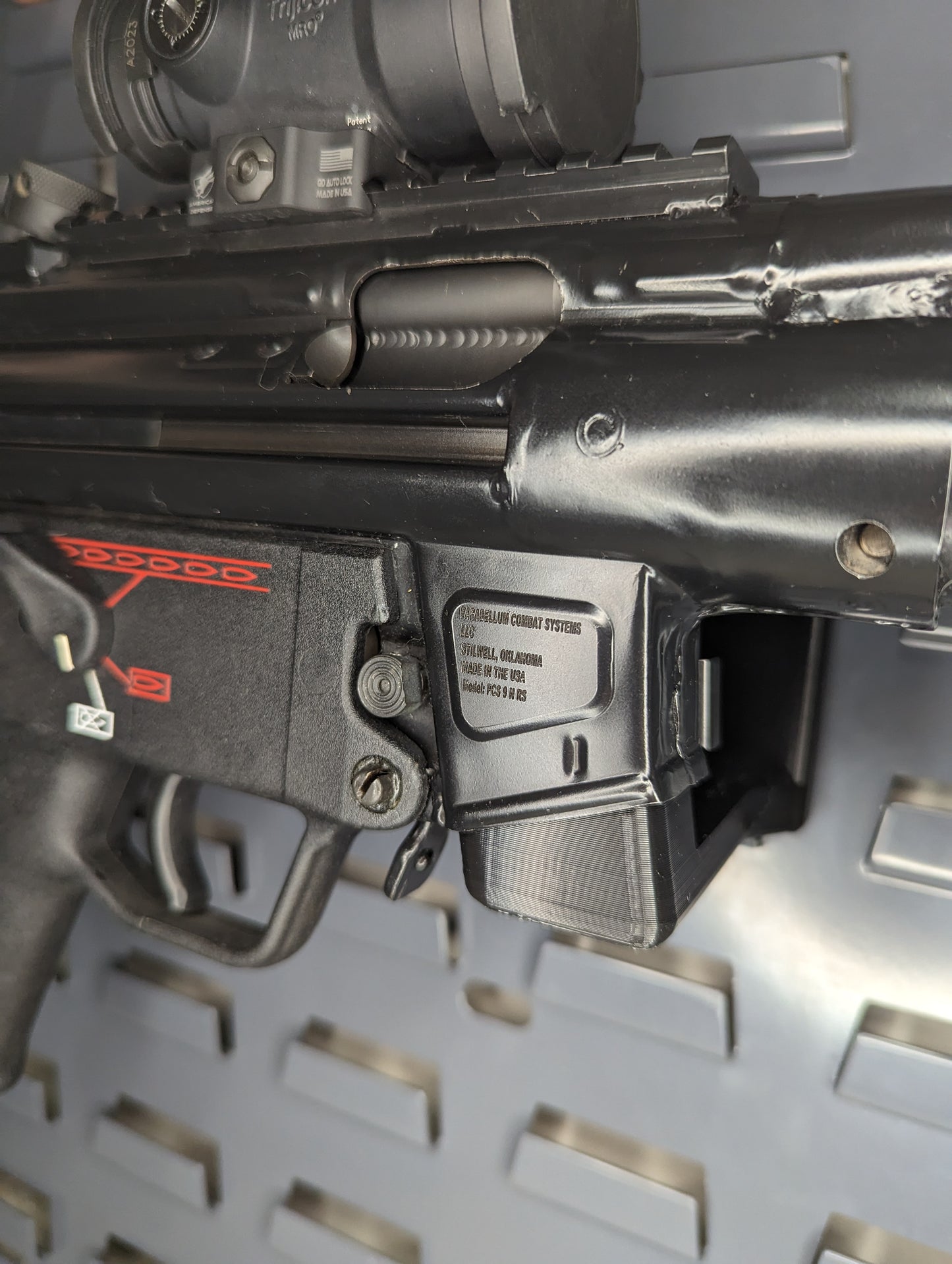 Magwell Mount for HK MP5 9mm - SecureIt | Rifle Holder Storage Rack