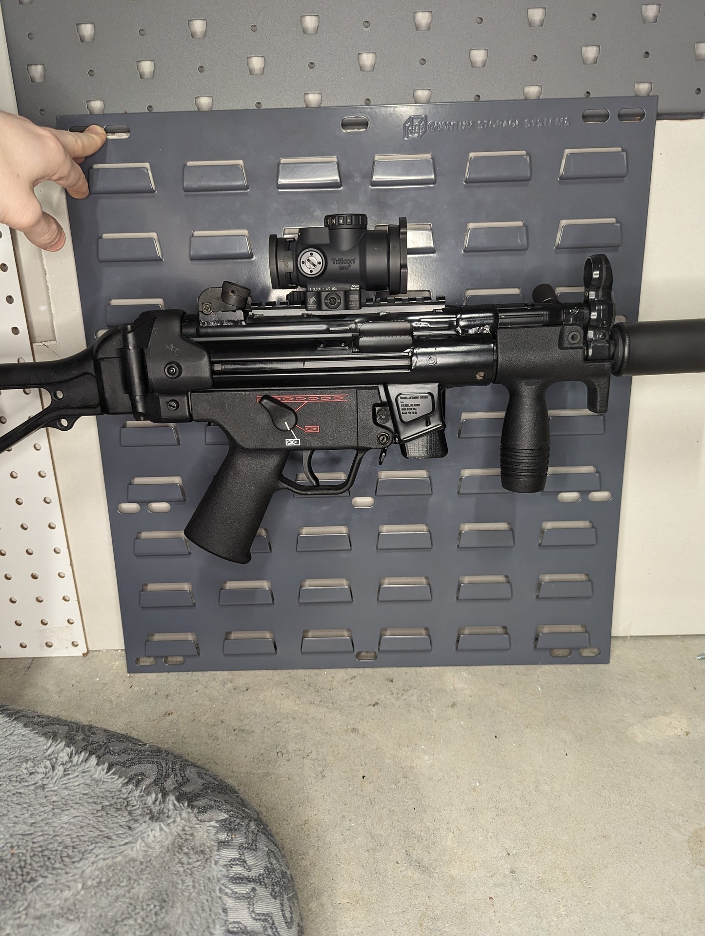 Magwell Mount for HK MP5 9mm - SecureIt | Rifle Holder Storage Rack