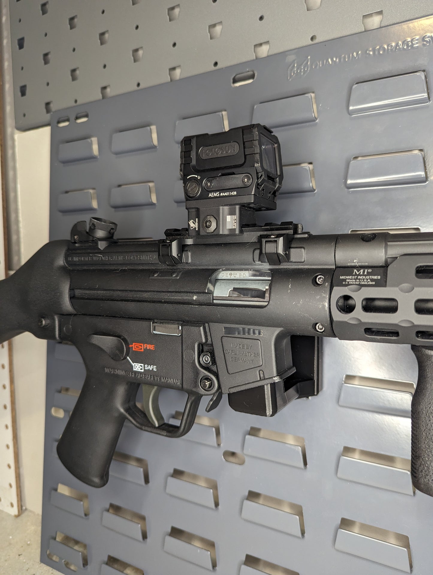Magwell Mount for HK and GSG MP5 22 - SecureIt | Rifle Holder Storage Rack