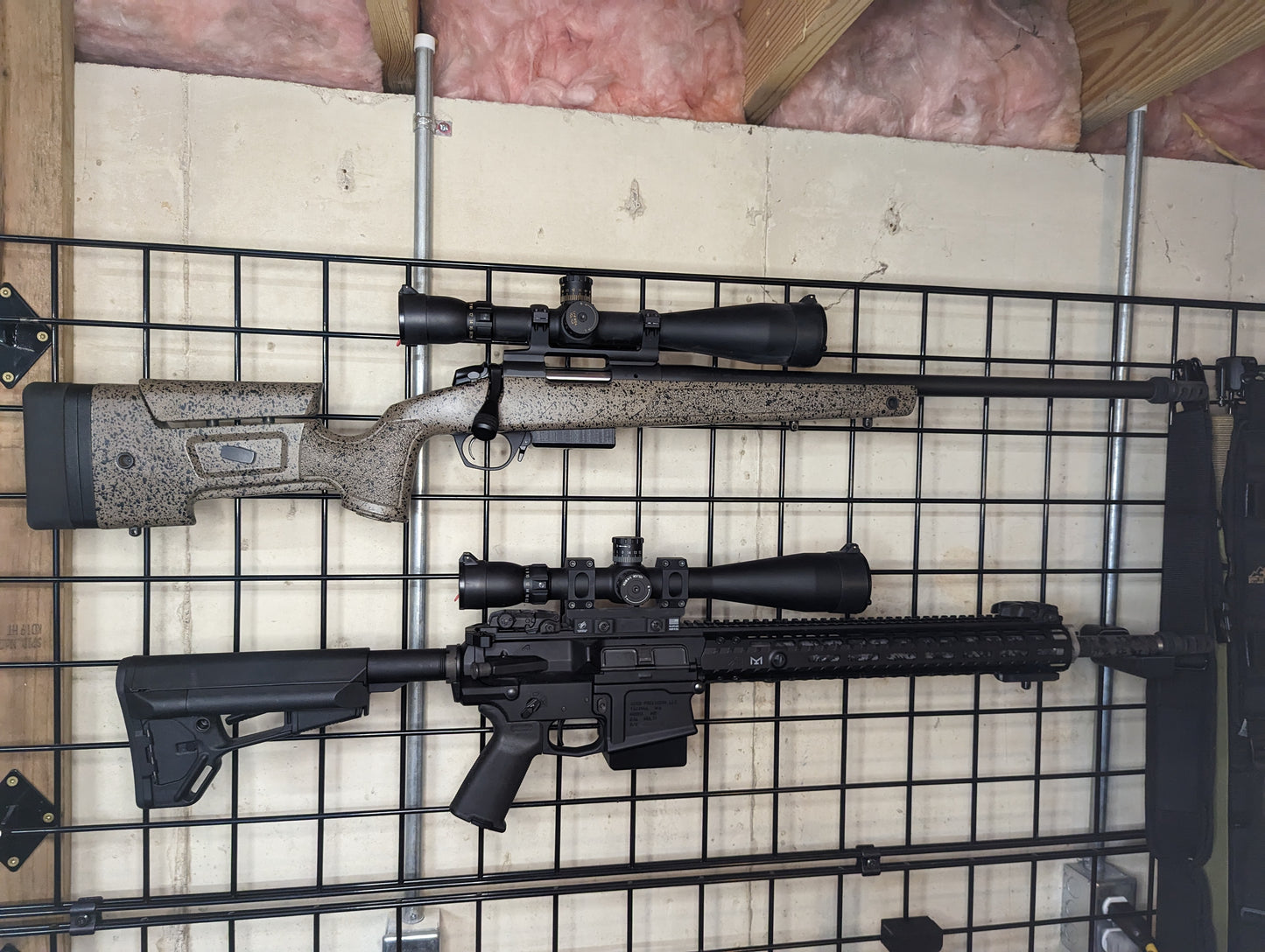 Magwell Mount for Bergara B14 - Gridwall | Rifle Holder Storage Rack