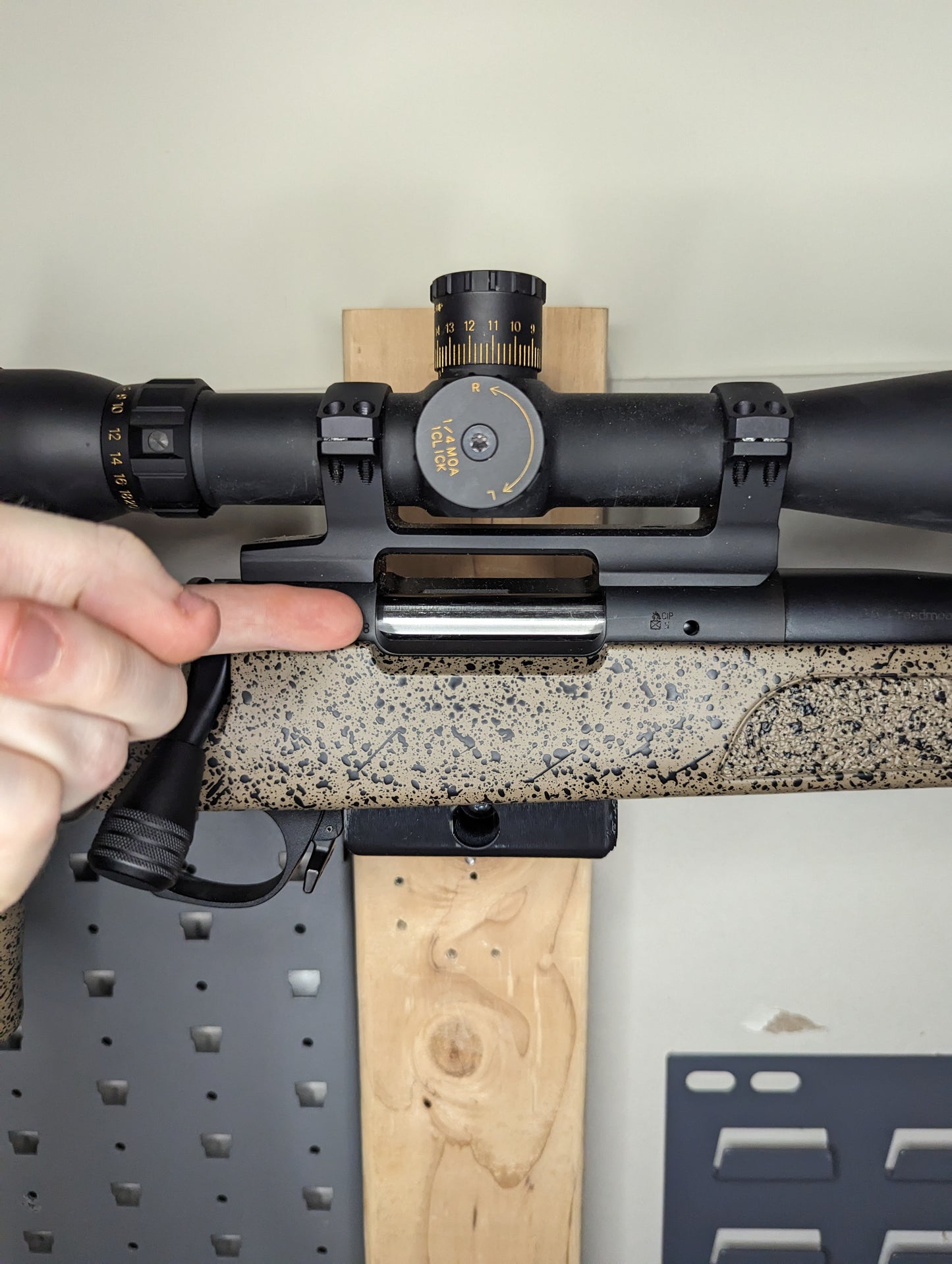 Magwell Mount for Bergara B14 - Wall | Rifle Holder Storage Rack