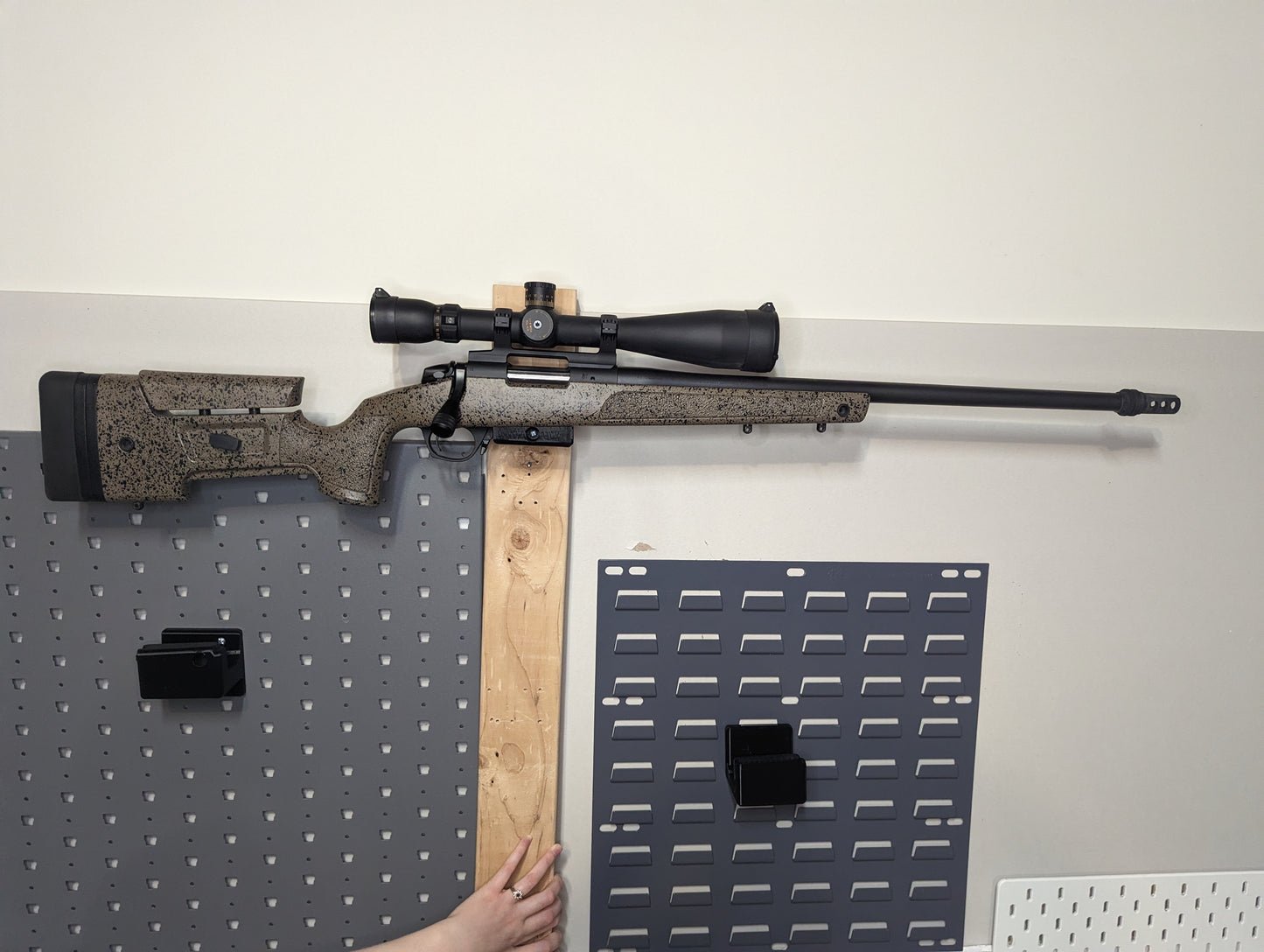 Magwell Mount for Bergara B14 - Wall | Rifle Holder Storage Rack