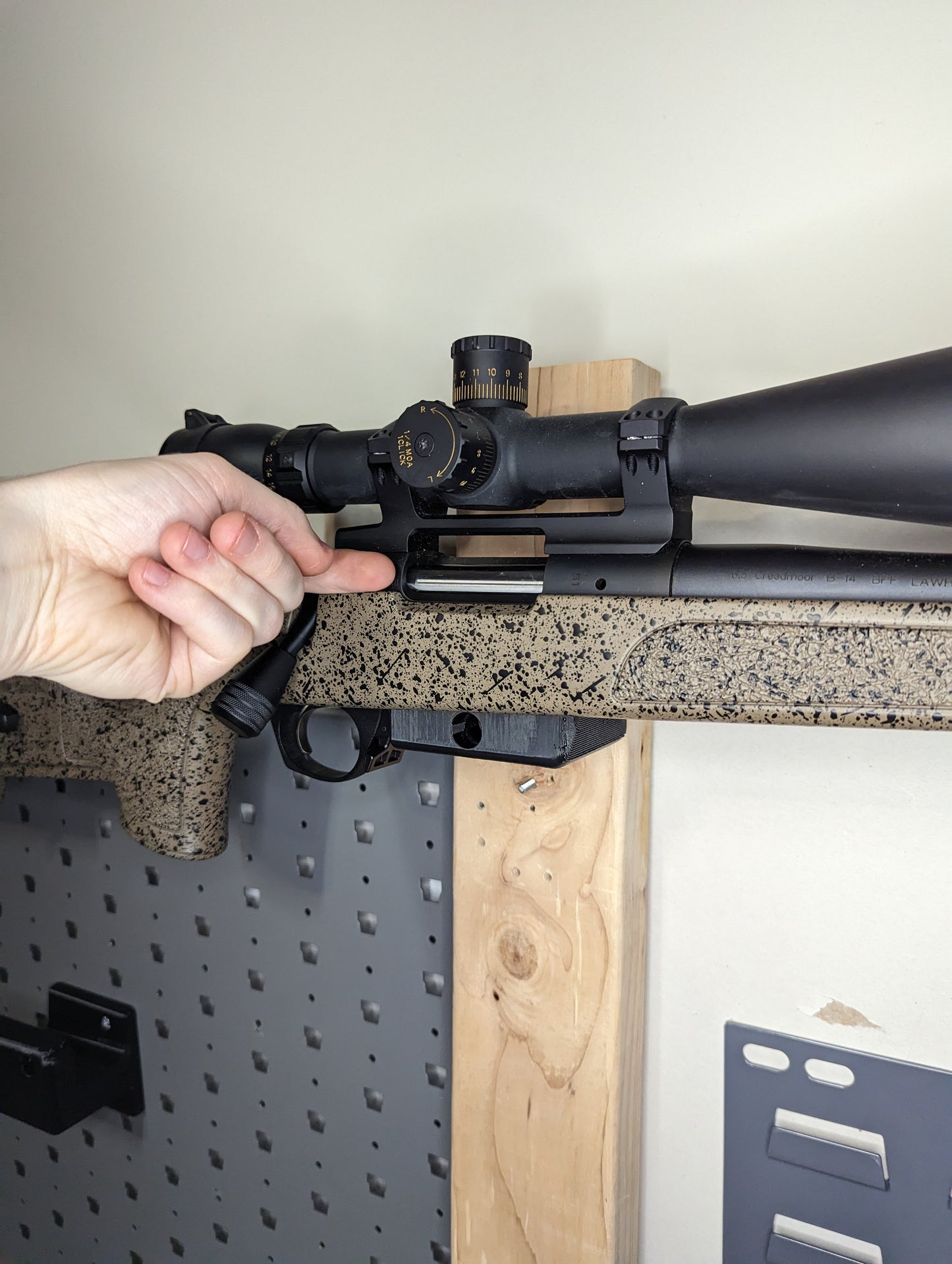 Magwell Mount for Bergara B14 - Wall | Rifle Holder Storage Rack