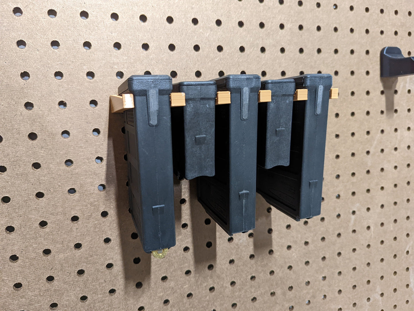 Mount for AICS Pmag 308/762 Mags - Pegboard / IKEA Skadis / Wall Control / Vaultek | Magazine Holder Storage Rack