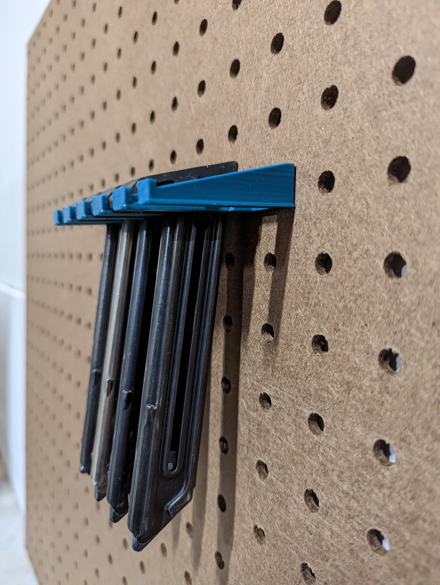 Mount for Ruger Mark II III IV and 22/45 Mags - Pegboard / IKEA Skadis / Wall Control / Vaultek | Magazine Holder Storage Rack