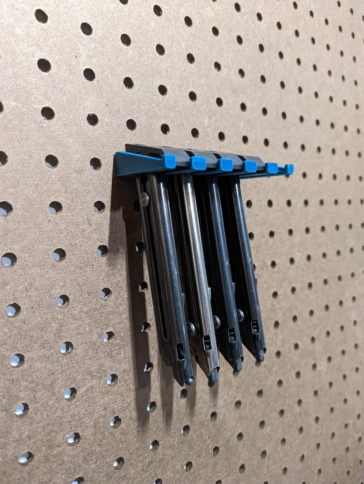 Mount for Ruger Mark II III IV and 22/45 Mags - Pegboard / IKEA Skadis / Wall Control / Vaultek | Magazine Holder Storage Rack