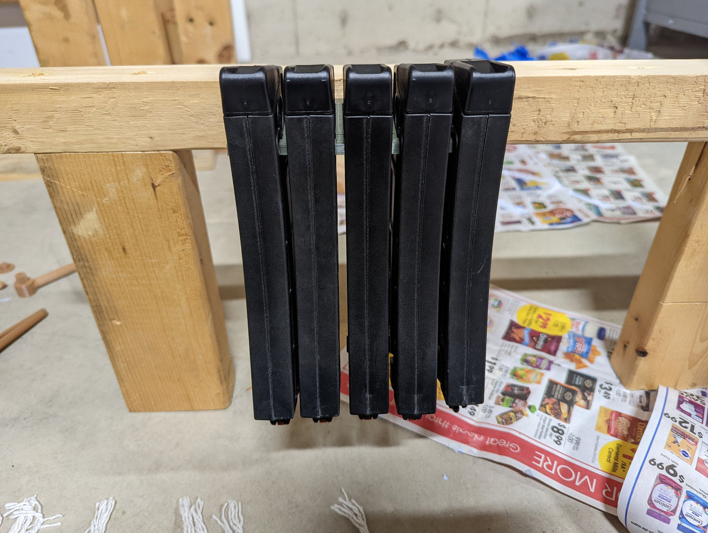 Mount for S&W M&P 15-22 Mags - Wall | Magazine Holder Storage Rack