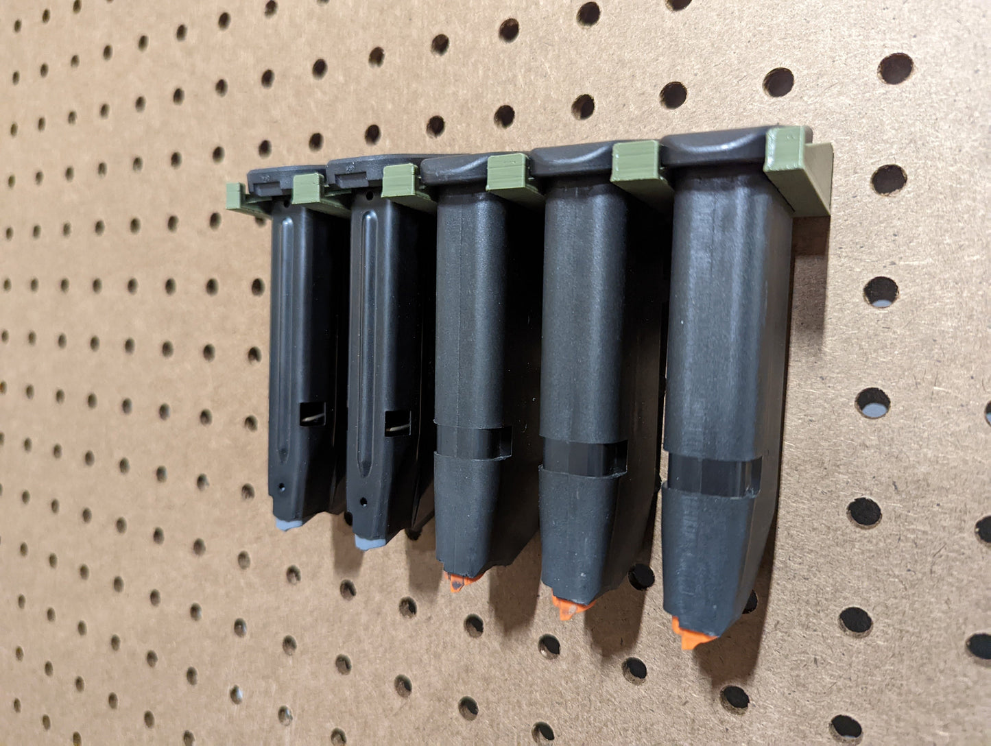 Mount for Glock 43X / 48 Mags - Pegboard / IKEA Skadis / Wall Control / Vaultek | Magazine Holder Storage Rack