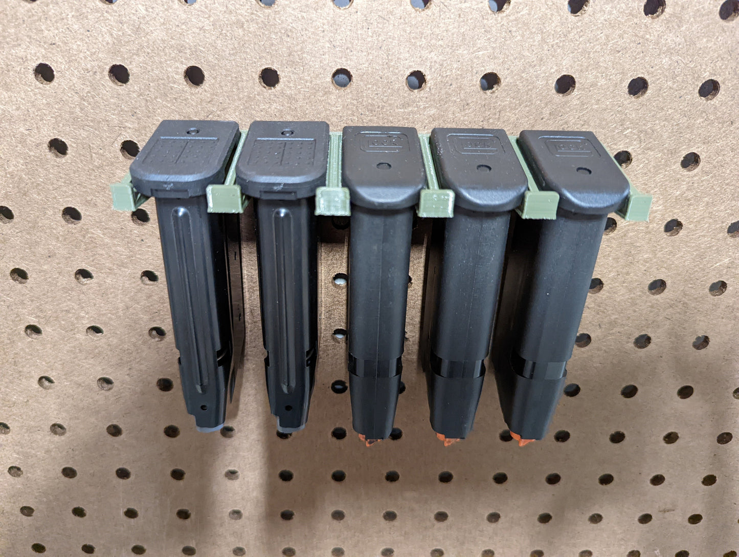 Mount for Glock 43X / 48 Mags - Pegboard / IKEA Skadis / Wall Control / Vaultek | Magazine Holder Storage Rack