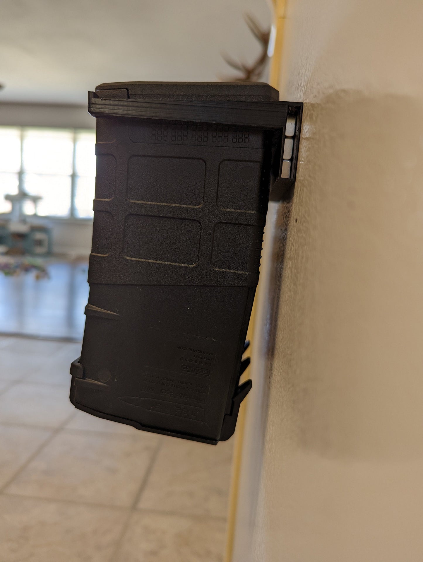 Mount for AR 10 308/762 Pmag Mags - Magnetic | Magazine Holder Storage Rack