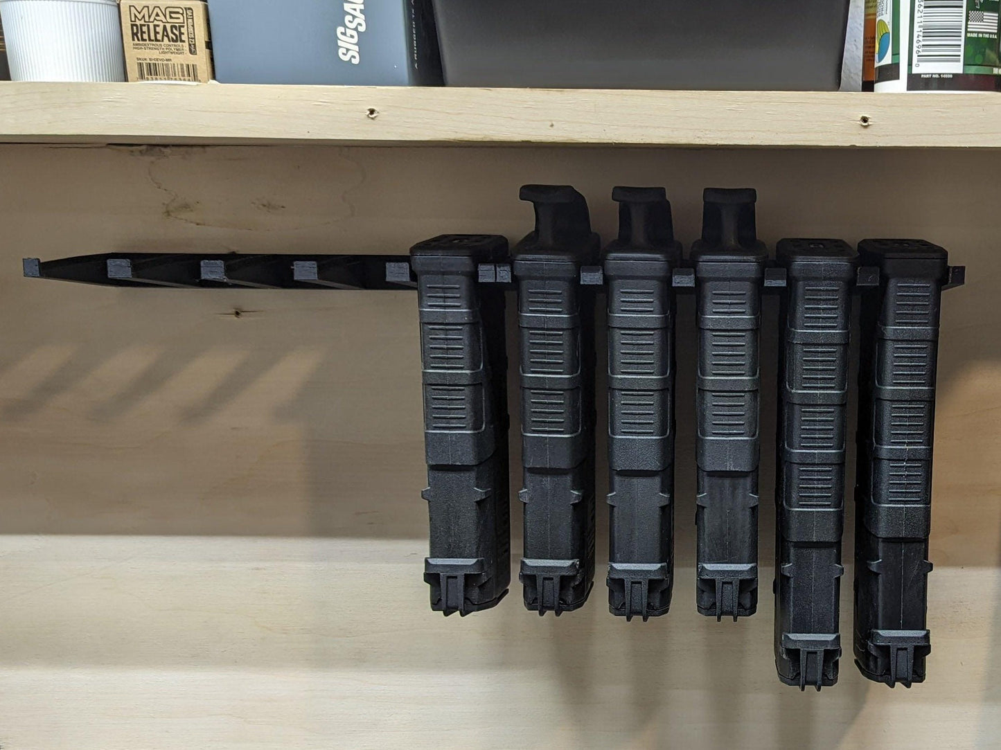 Mount for AR 10 308/762 Pmag Mags - Wall | Magazine Holder Storage Rack