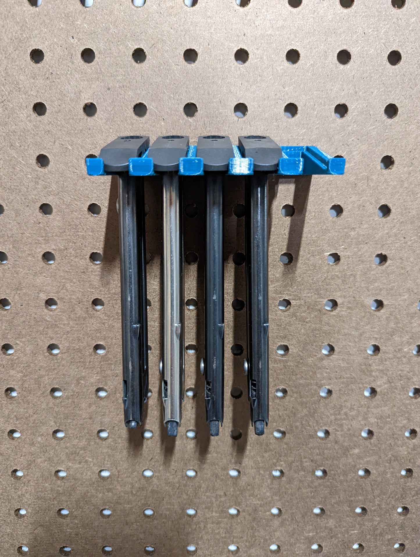 Mount for Ruger Mark II III IV and 22/45 Mags - Pegboard / IKEA Skadis / Wall Control / Vaultek | Magazine Holder Storage Rack