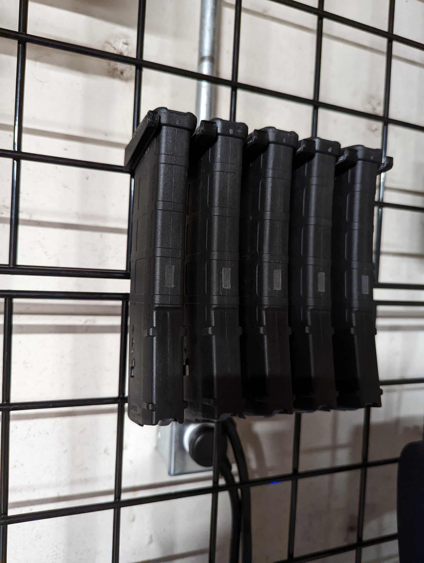 Mount for AR 15 Pmag / TMAG Mags - Gridwall | Magazine Holder Storage Rack