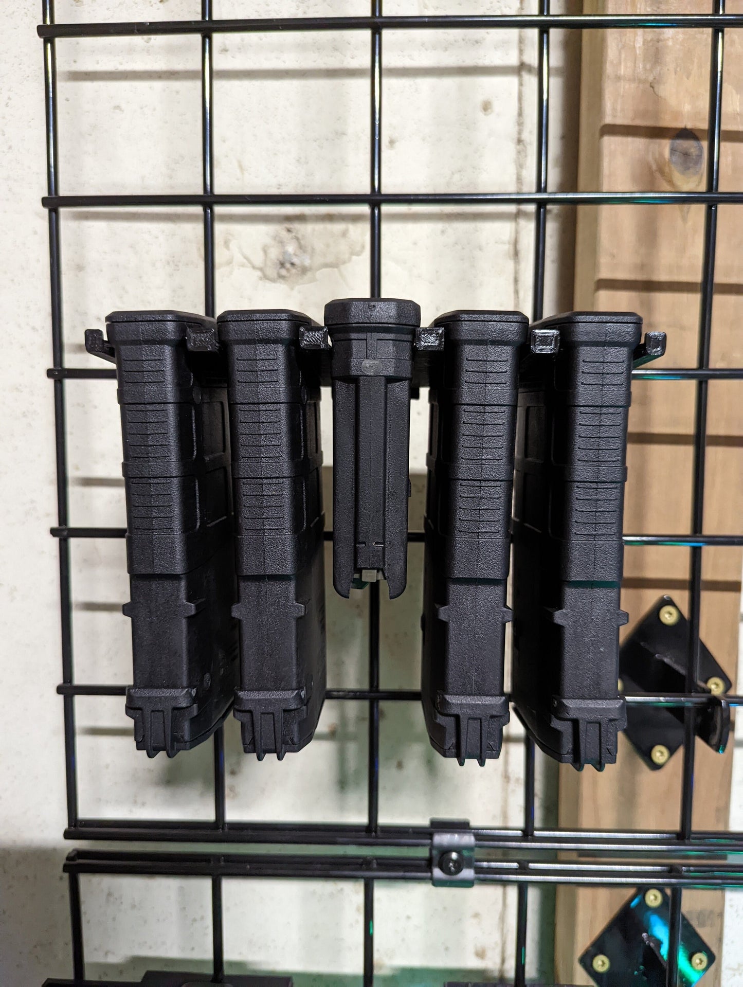 Mount for AR 10 308/762 Pmag Mags - Gridwall | Magazine Holder Storage Rack