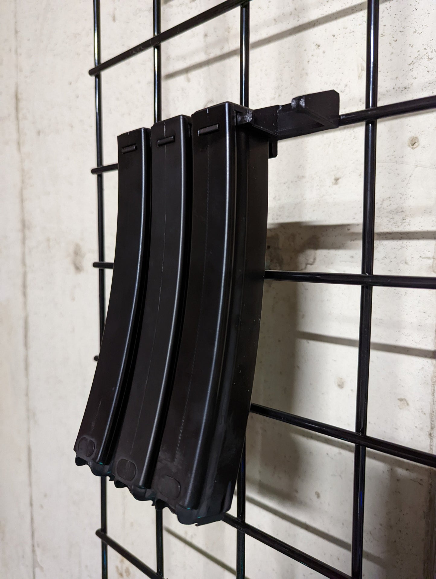 Mount for HK MP5 9/40/10 Mags - Gridwall | Magazine Holder Storage Rack