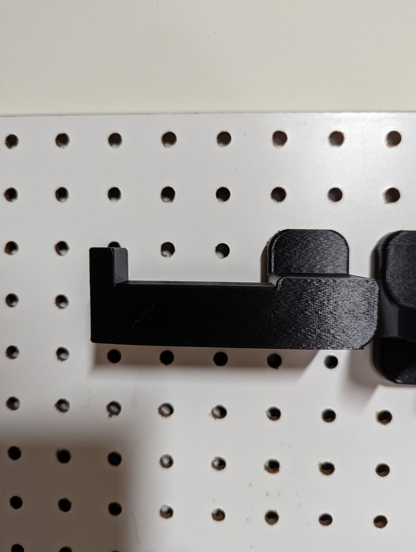 Shooting Belt / Battle Belt Mount - Pegboard / IKEA Skadis / Wall Control / Vaultek | Gear Holder Storage Rack