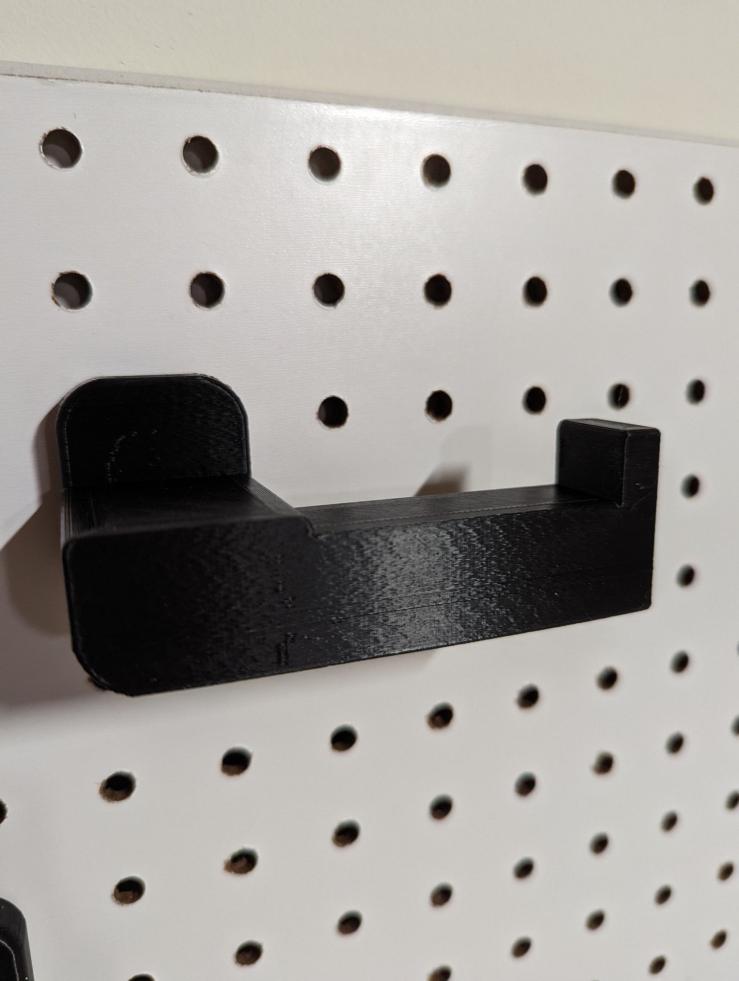 Shooting Belt / Battle Belt Mount - Pegboard / IKEA Skadis / Wall Control / Vaultek | Gear Holder Storage Rack